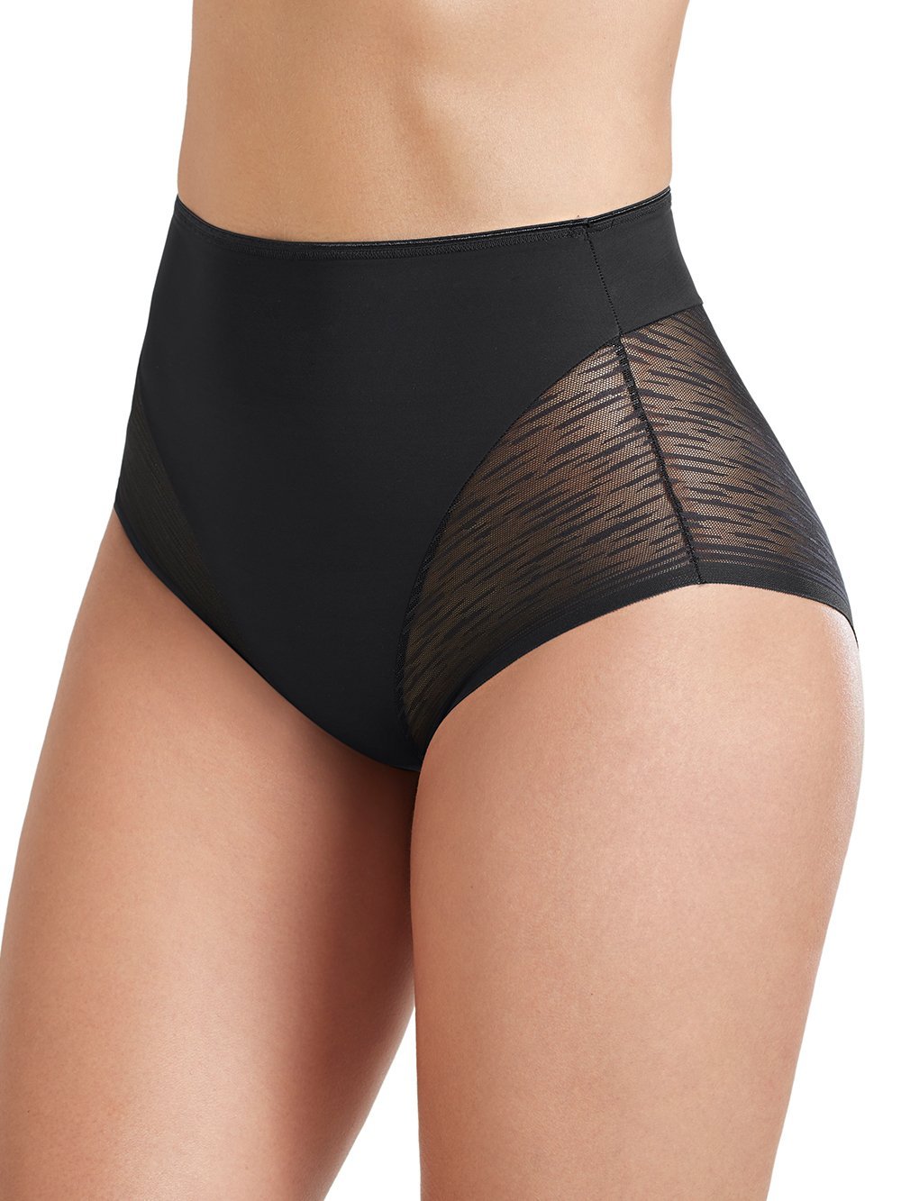 High Waisted Sheer Lace Shaper Panty for Women - Sexy Shapewear Underwear with Comfortable Control - Perfect for Dresses, Weddings & Special Occasions