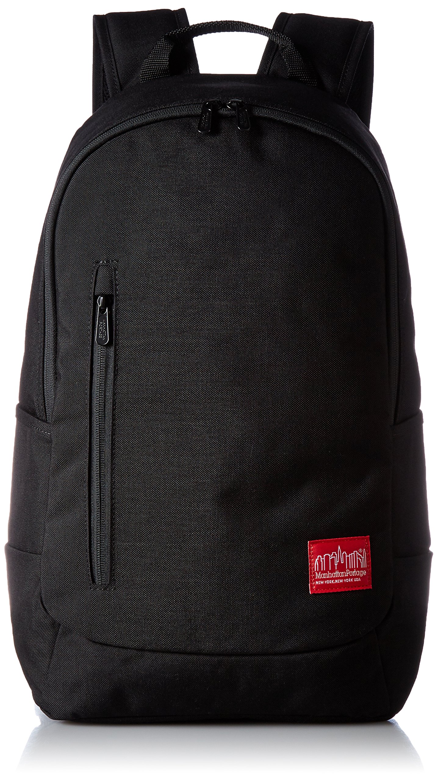 Manhattan Portage Intrepid Backpack - Genuine Durable Laptop Backpack for Men & Women, Water-Resistant Black Daypack for Work, School, Travel & Outdoor Adventures