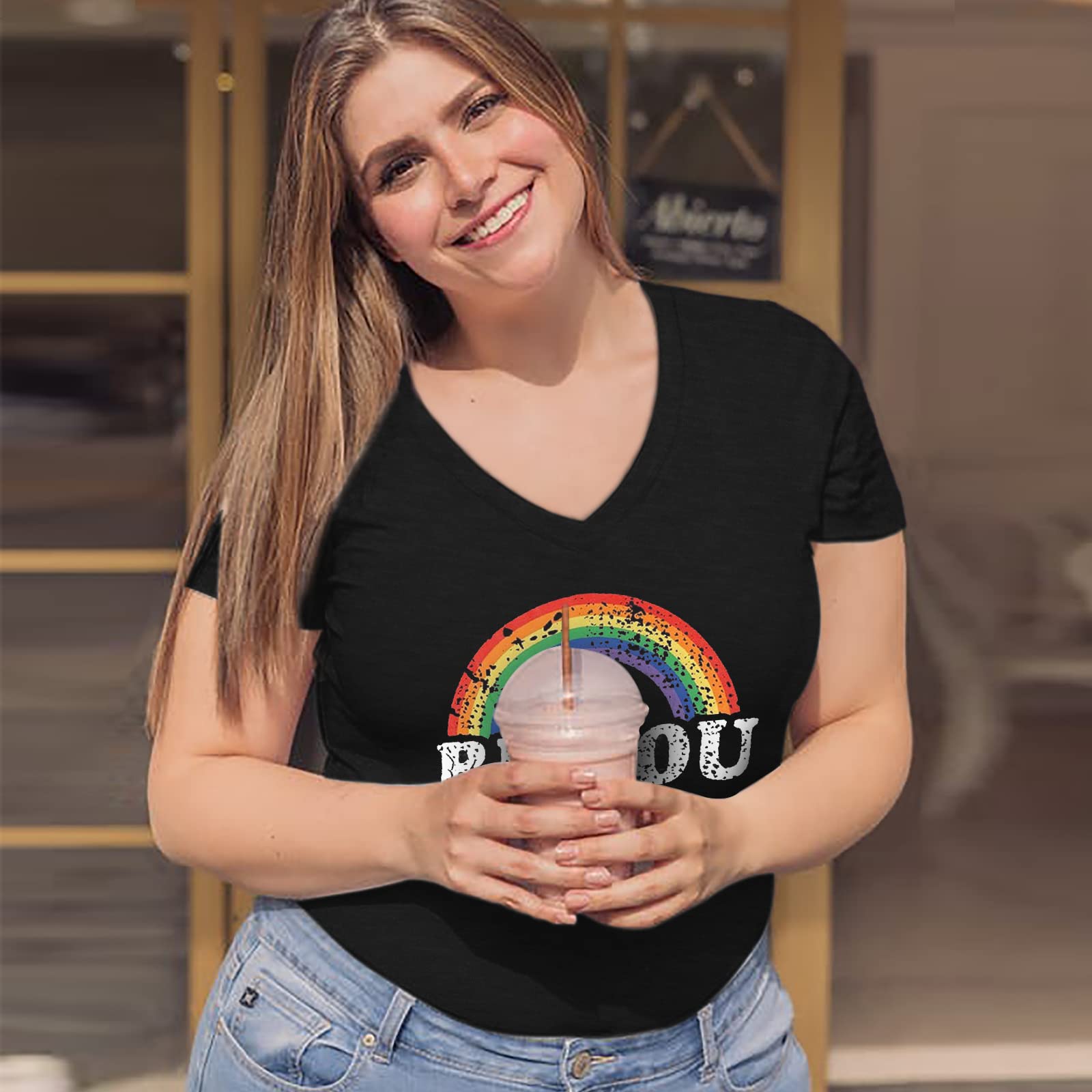 Plus Size Women's Graphic Tees - Cute, Funny & Inspirational Kindness T-Shirts for Casual Wear, Workouts & Everyday Outfits