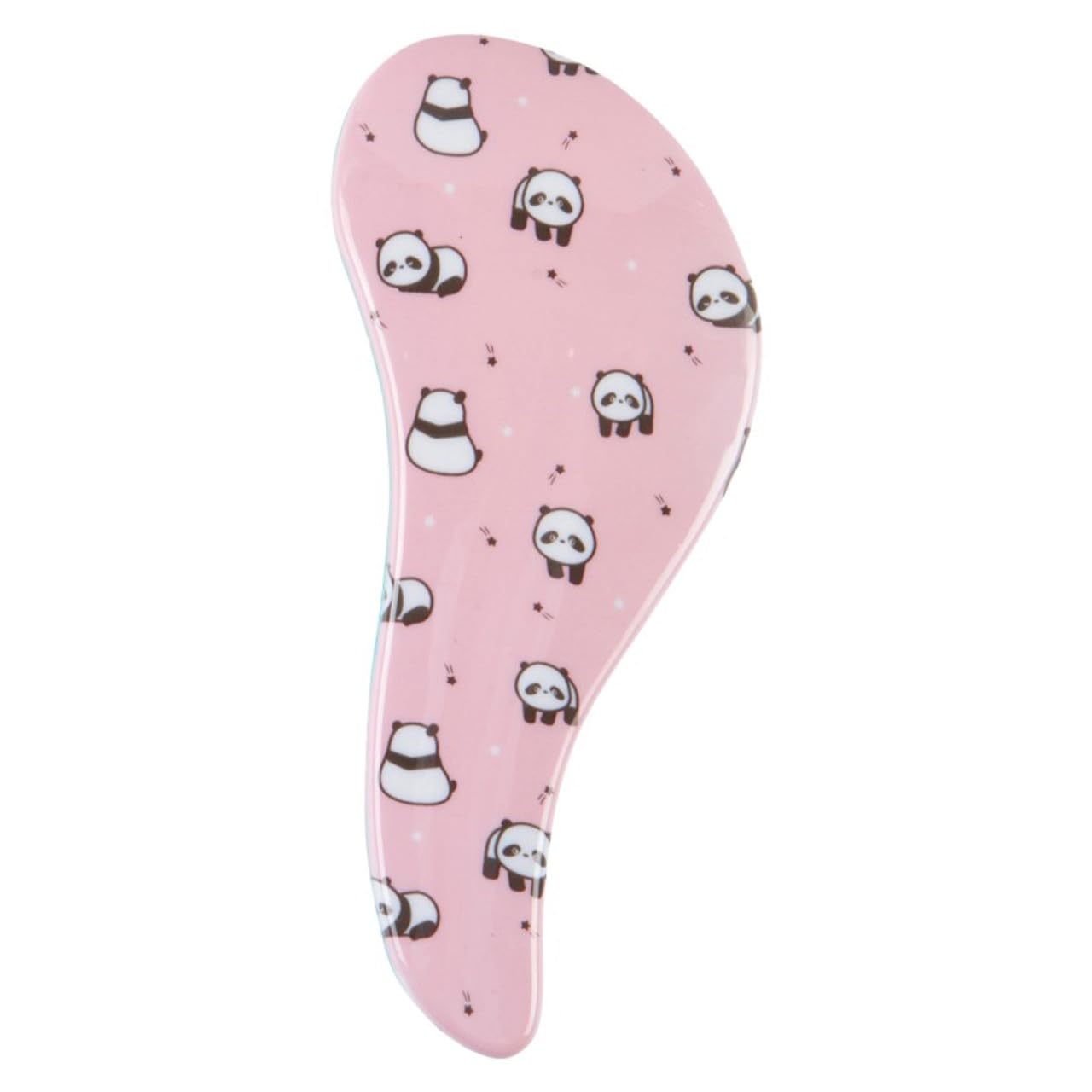 Tangle-Free Panda Emoji Hair Brush for Kids & Adults - Gentle Detangling for Curly, Straight & Wet Hair - Perfect for Home, Travel & School