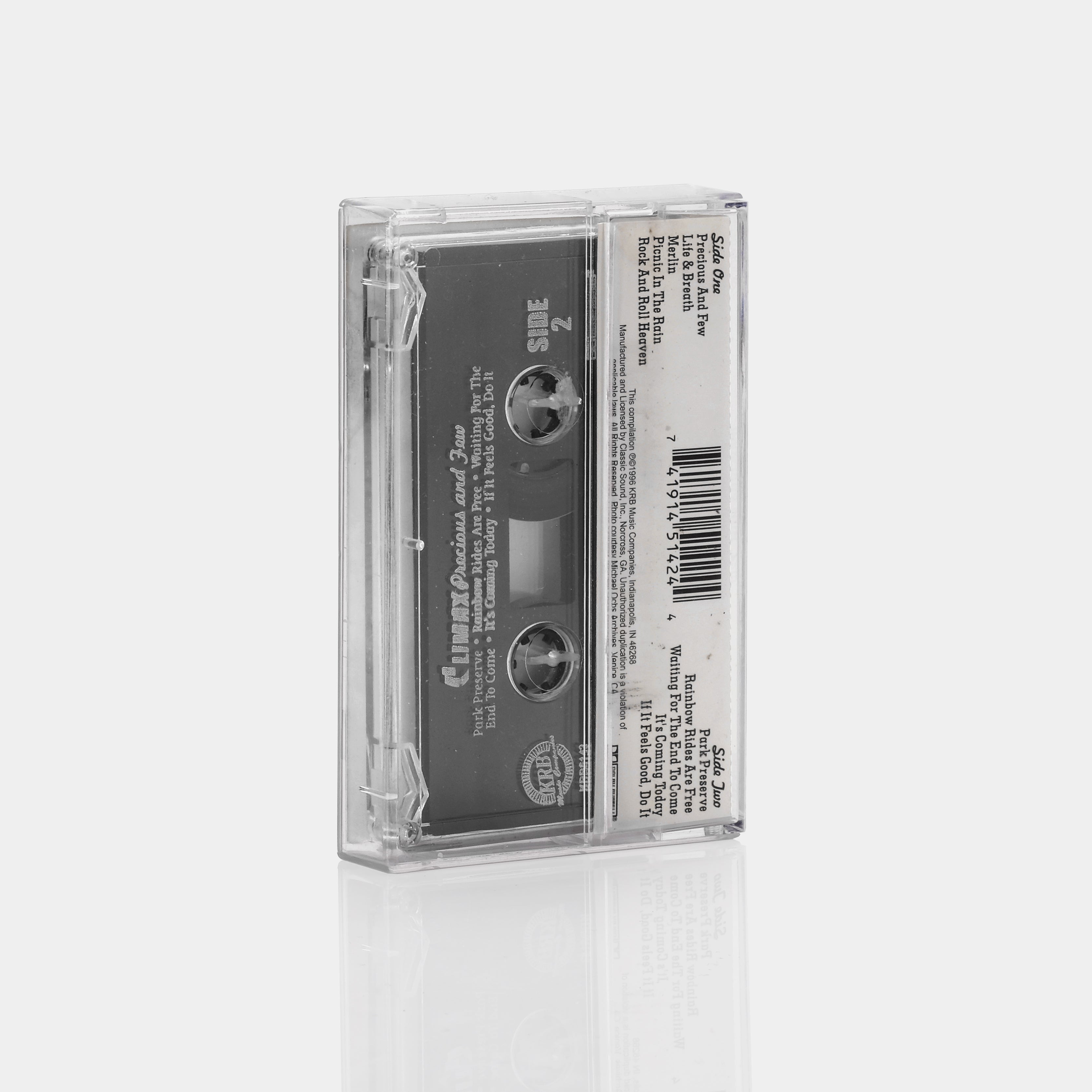 Climax - Precious and Few Vintage Cassette Tape - Retro Music Collectible for 70s & 80s Nostalgia Lovers