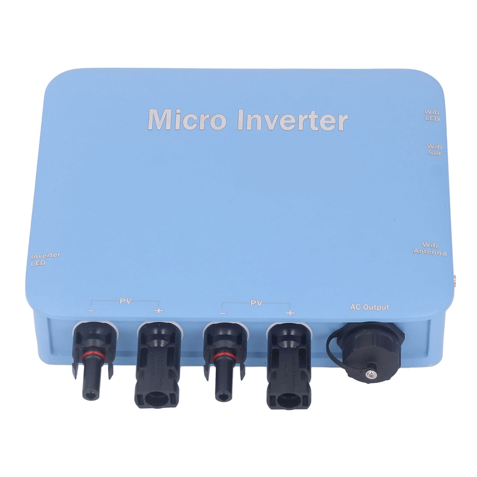120V 230V Solar Grid Tie Micro Inverter - IP65 Waterproof, Pure Sine Wave, MPPT Technology (20V-60V Input, 80V-280V Output) - Perfect for Home Solar Systems & Off-Grid Power Solutions