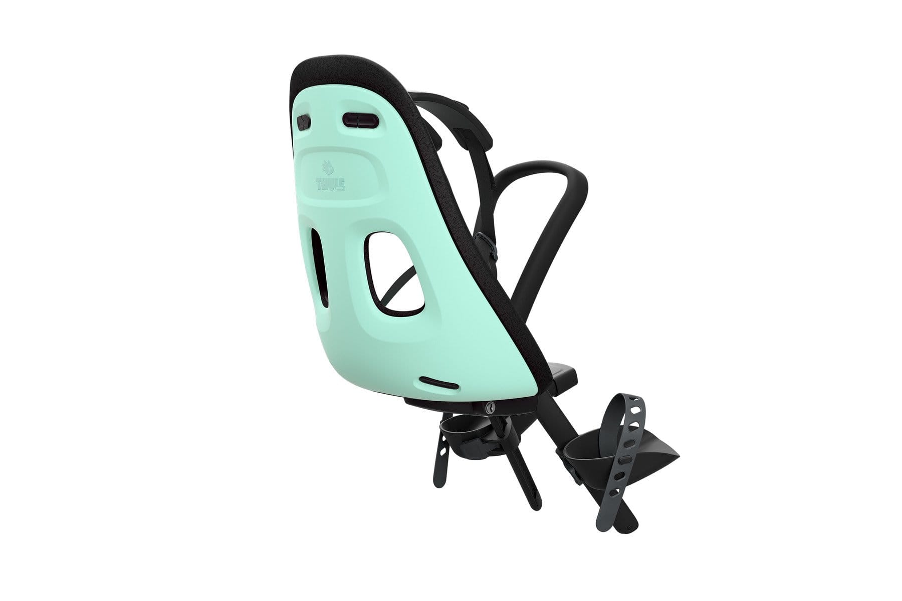 Thule Yepp Nexxt Mini Rack Mount Child Bike Seat - Safe & Comfortable Toddler Bike Carrier for Cycling Adventures - Perfect for Family Rides, Commuting & Outdoor Exploration