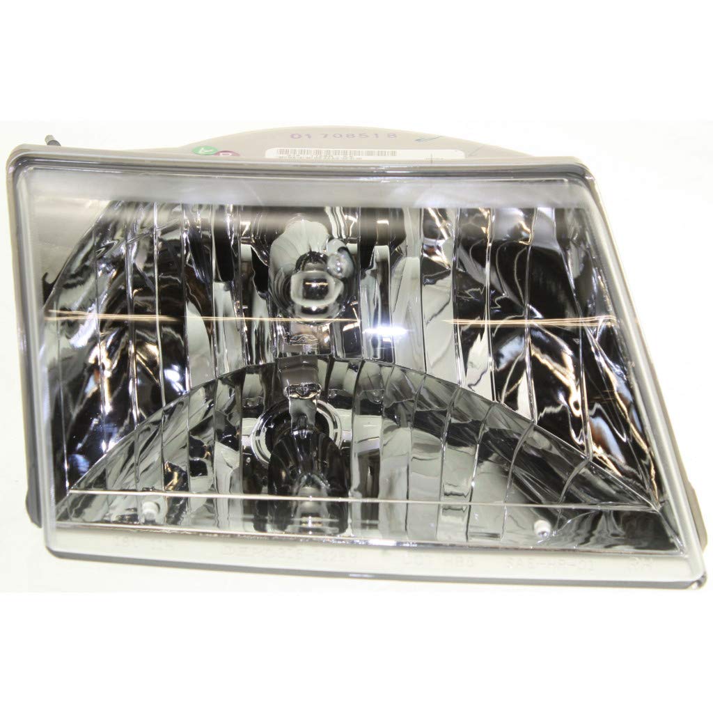 KarParts360 - 2001 MAZDA B2500 Passenger Side Headlight Assembly with Bulbs - CAPA Certified Replacement for MA2503117 - Perfect for Night Driving & Vehicle Restoration
