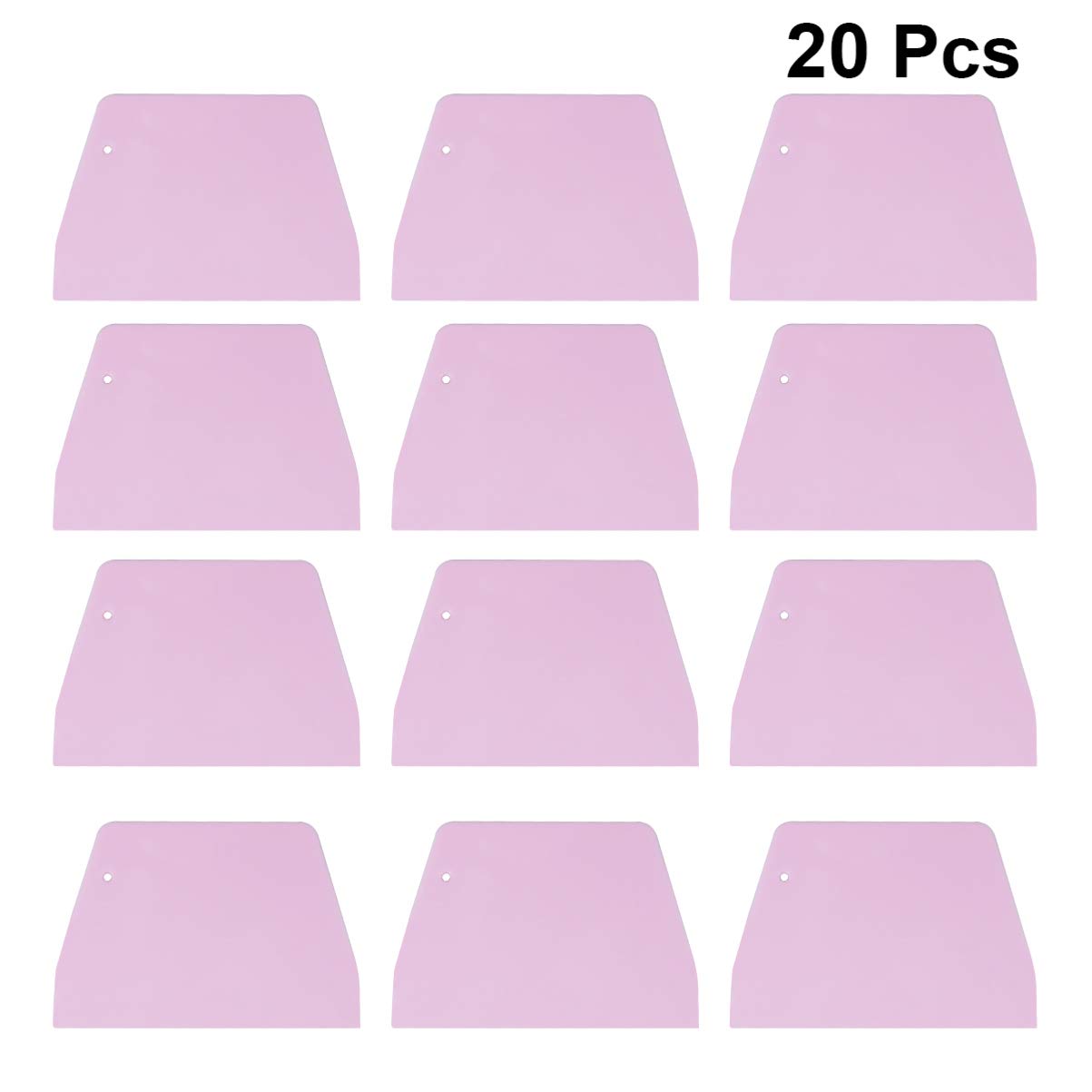 20 Pcs Stainless Steel Cake Smoother & Icing Scraper Set - Professional Cake Decorating Tools for Smoothing, Leveling, and Scraping - Perfect for Bakers, Pastry Chefs, and Home Baking Enthusiasts (Use for Cake Decorating, Dough Handling, and Bowl Cleaning)