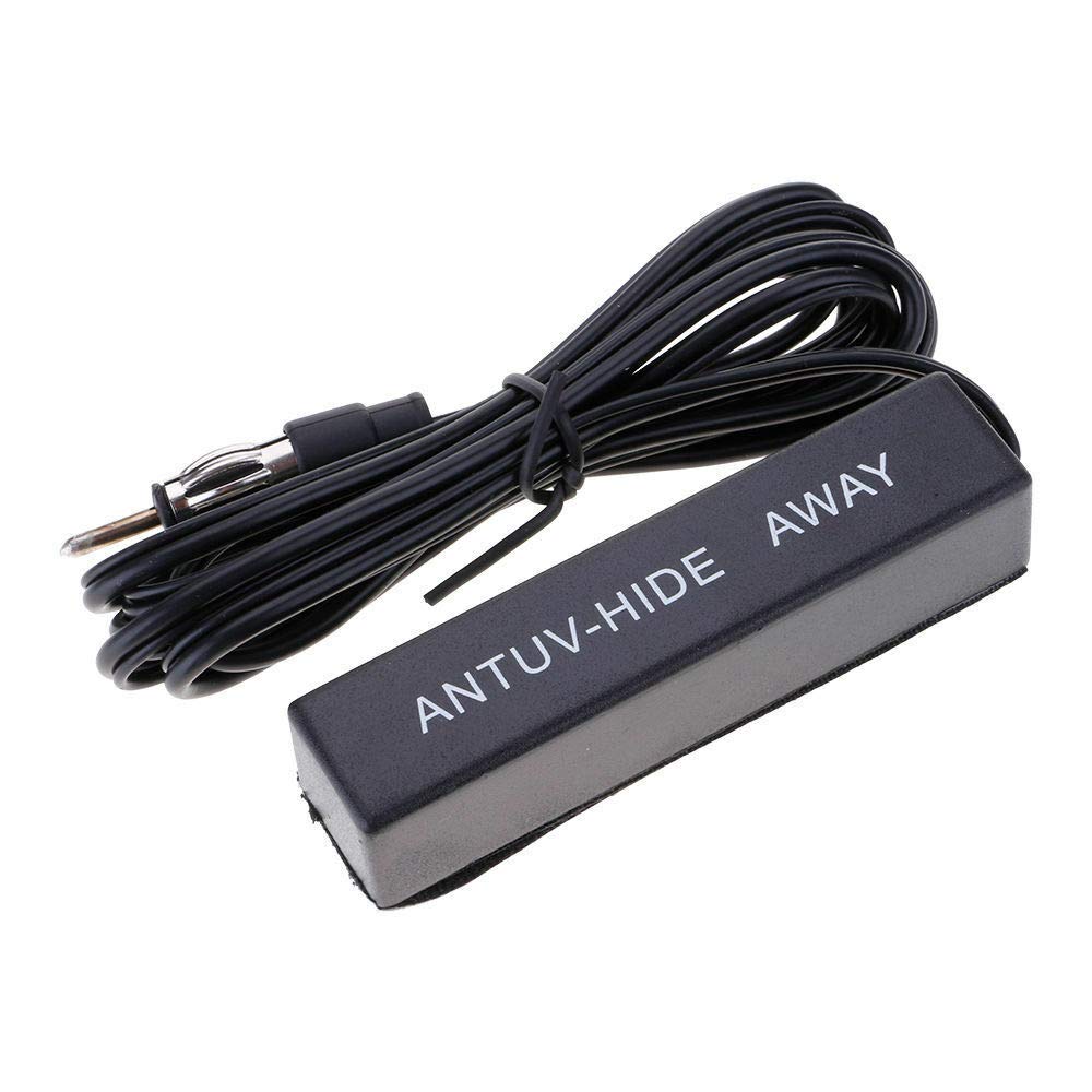 Universal Car Hidden Amplified Antenna Kit 12V Electronic Stereo AM/FM Radio - Enhanced Signal Reception for Clear Audio in Vehicles, Trucks & RVs - Perfect for Road Trips & Commuting