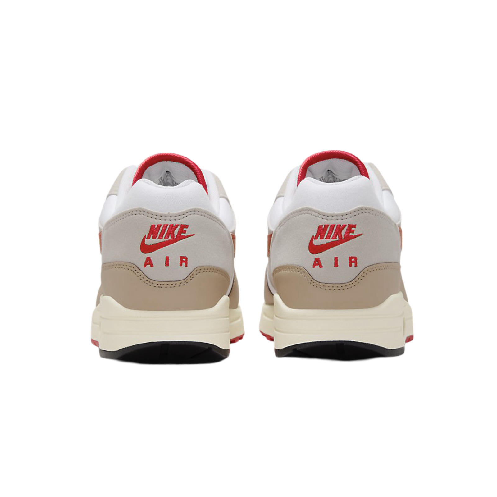 Nike Air Max 1 Since 72 University Red Cream Men's Running Shoes - Comfortable Retro Sneakers for Jogging, Gym Workouts & Casual Wear