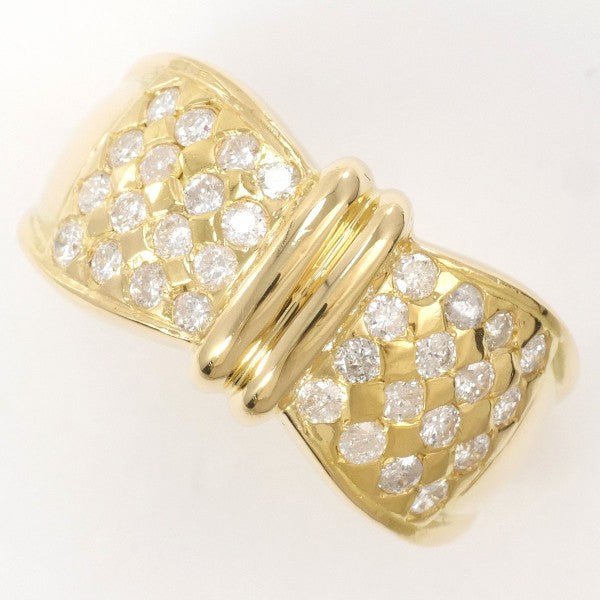 18K Yellow Gold Diamond Ring for Women - Elegant Solitaire Engagement & Wedding Band - Perfect for Proposals, Anniversaries & Special Occasions