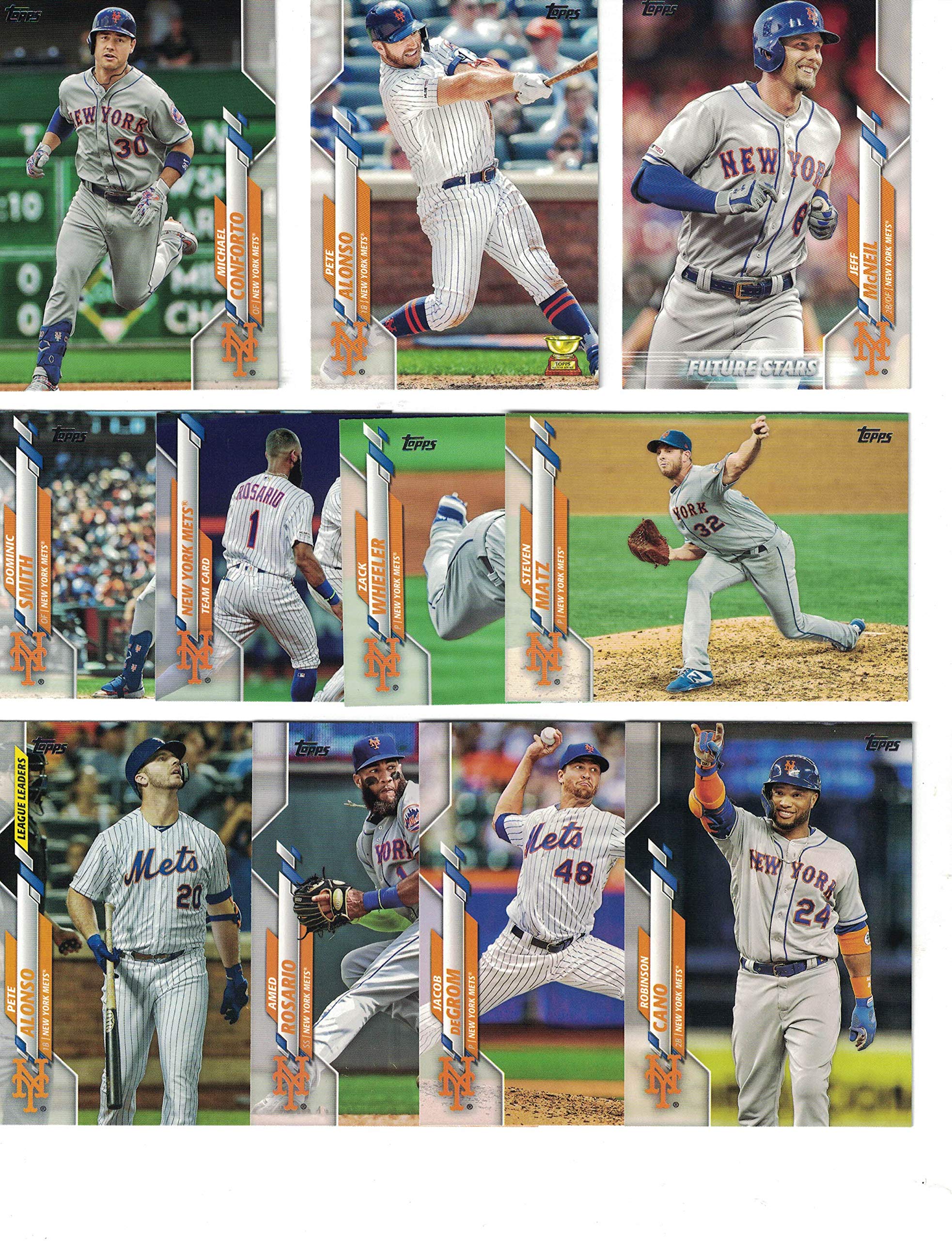 New York Mets 1500 Baseball Cards Collection - 2024 Topps Series Featuring Pete Alonso, Dwight Gooden & David Wright - Perfect for Collectors, Gifts & Fantasy Baseball Enthusiasts