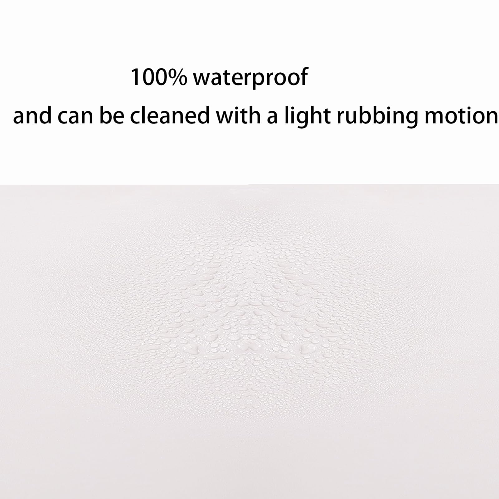 White Waterproof PU Leather Massage Bed Cover - Wipeable, Reusable Spa Table Cover for Comfortable Massage & Facial Treatments - Fits Most Beds & Massage Tables - Perfect for Spas, Salons & Home Use