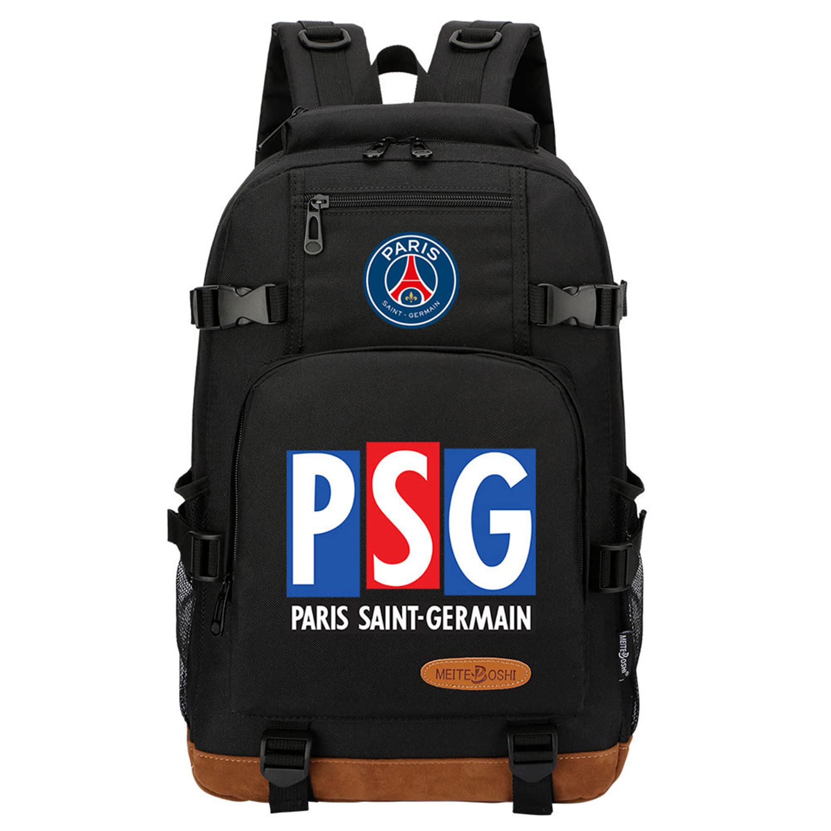 PSG Graphic Backpack for Kids & Teens - Mbappe School Book Bag, Lightweight Knapsack for Students | Perfect for School, Travel & Sports