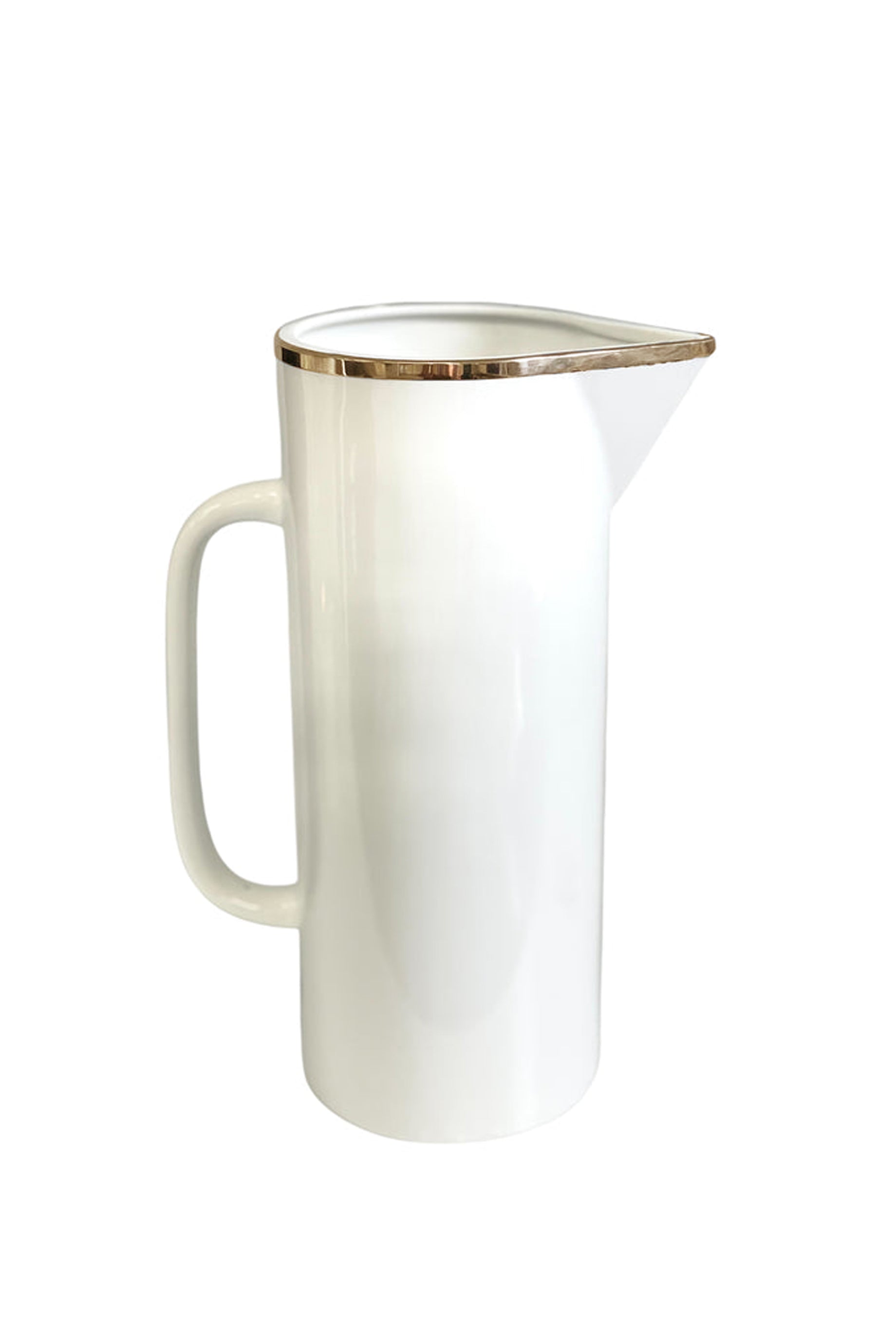 Premium White Gold Husk Jug - Elegant and Durable Water Pitcher for Home, Office, and Outdoor Use