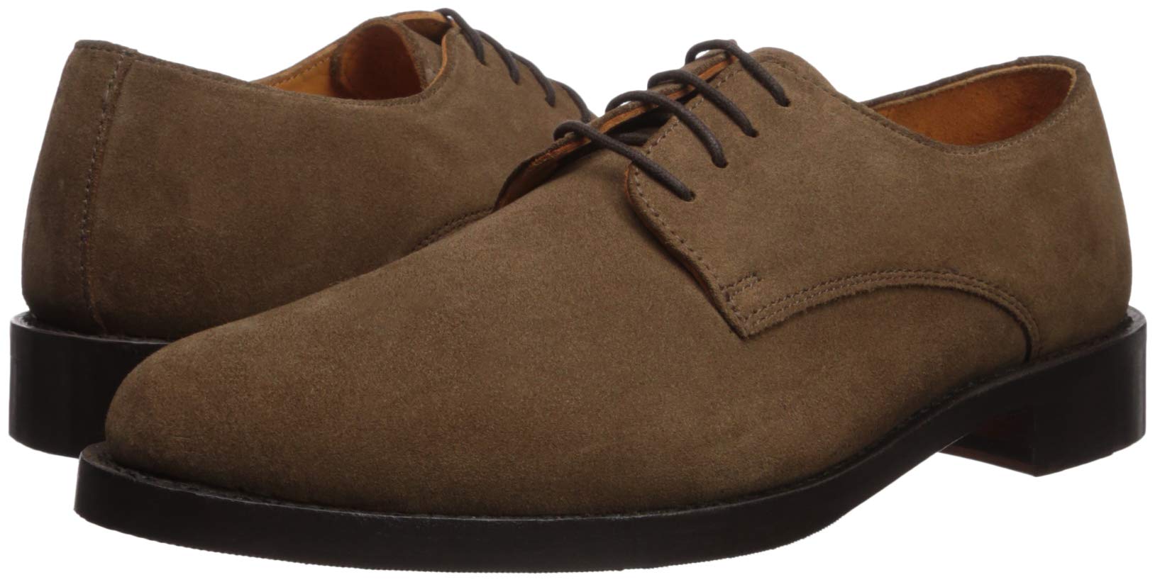 Anthony Veer Men's Ford Quarter Brogue Oxford Dress Shoes in Honey Brown - Size 10 D (Medium) - Classic Business & Formal Wear for Office, Weddings & Special Occasions