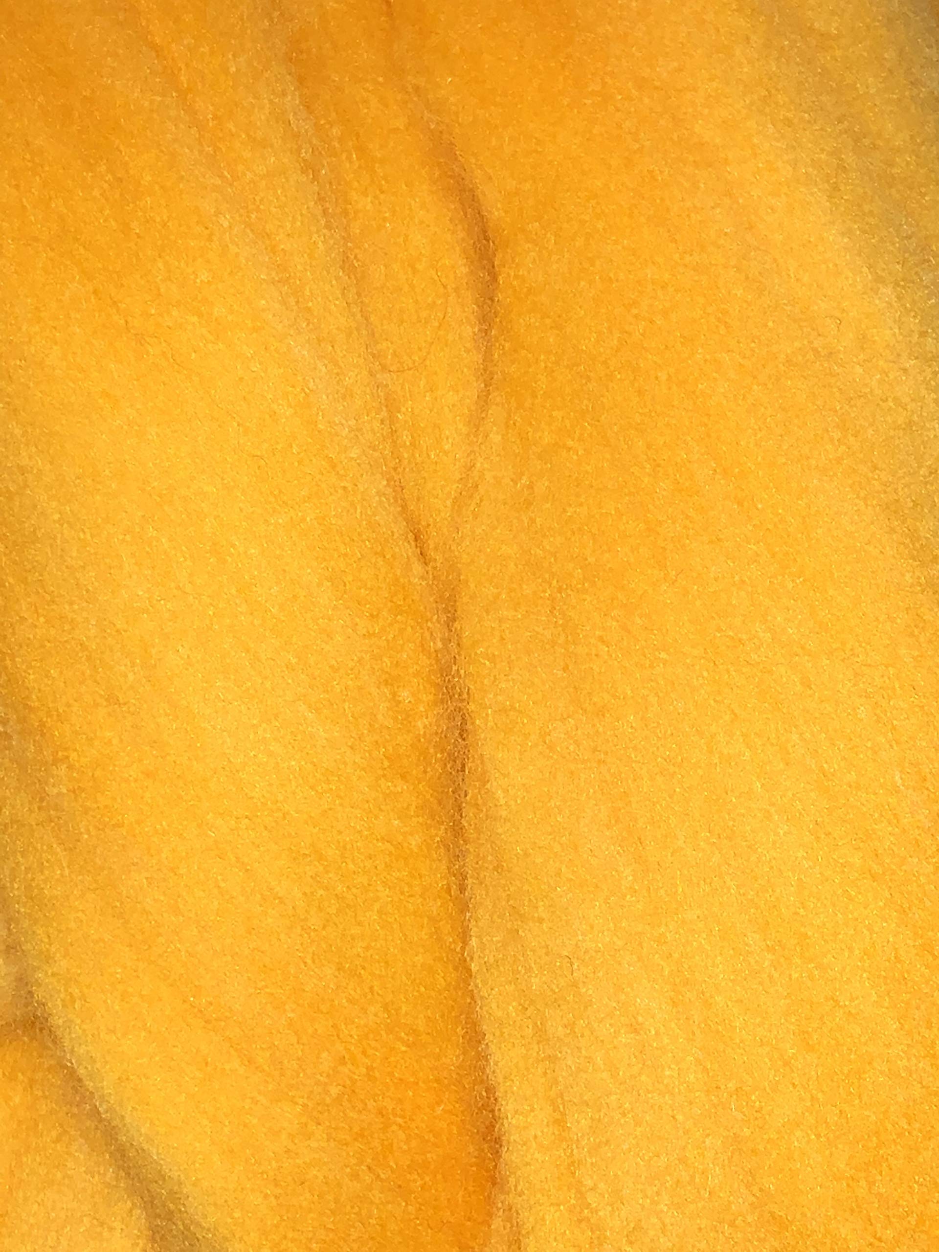 Premium Goldenrod Merino Wool Top Roving Fiber - 4lb Bulk for Spinning, Felting & Crafting | Natural USA Wool | Perfect for DIY Yarn Making, Needle Felting & Fiber Art Projects