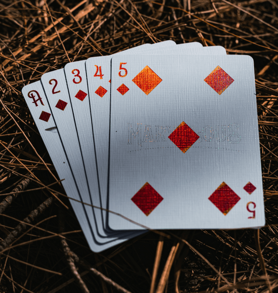 Premium Red Marvelous Hummingbird Feathers Playing Cards - Elegant Deck for Poker, Magic Tricks & Collectors | Perfect for Game Nights, Gifts & Cardistry