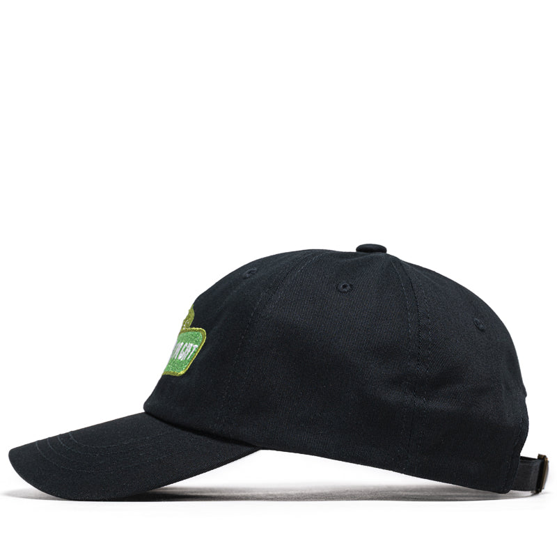 Honor The Gift x Politics Block Dad Hat - Black Baseball Cap for Men & Women - Perfect for Casual Wear, Street Style & Outdoor Activities