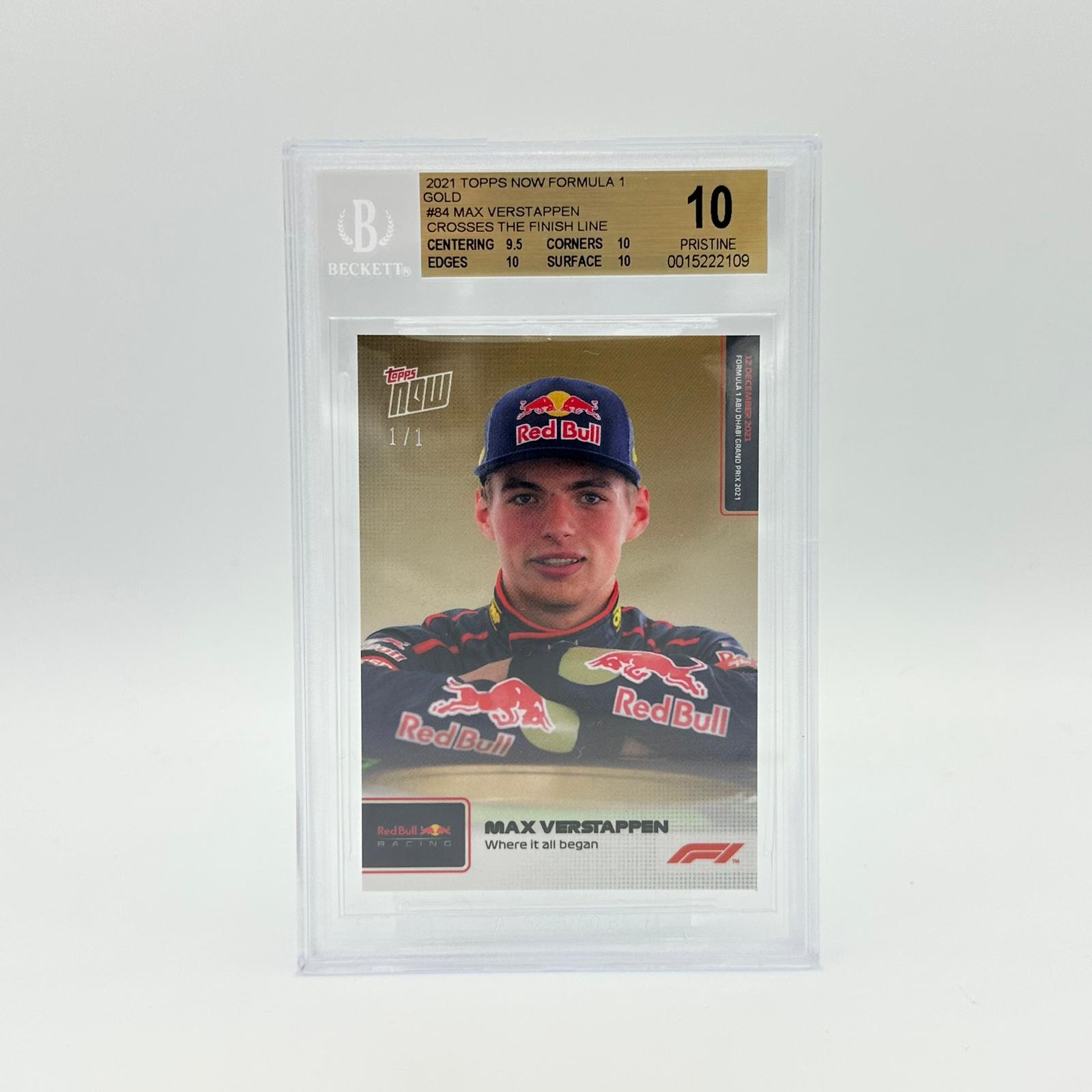 Beckett 10 1/1 Max Verstappen 