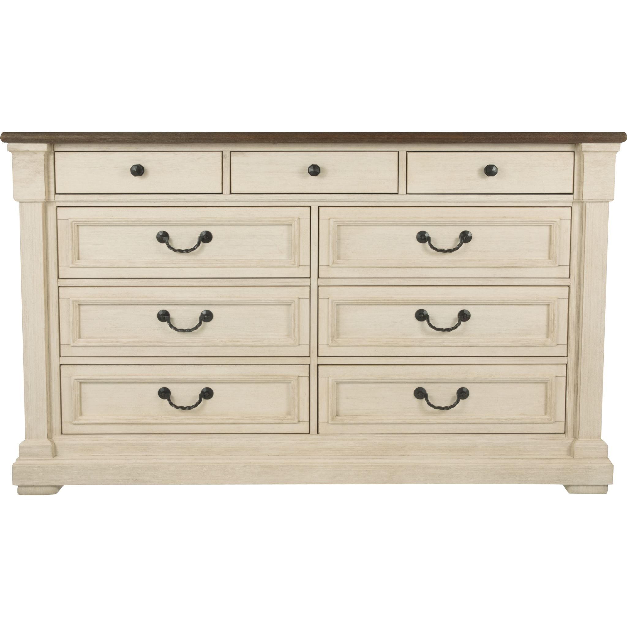 Bolanburg 6-Drawer Dresser with Mirror - Modern Bedroom Furniture for Storage & Organization - Perfect for Master Bedroom, Guest Room, or Nursery