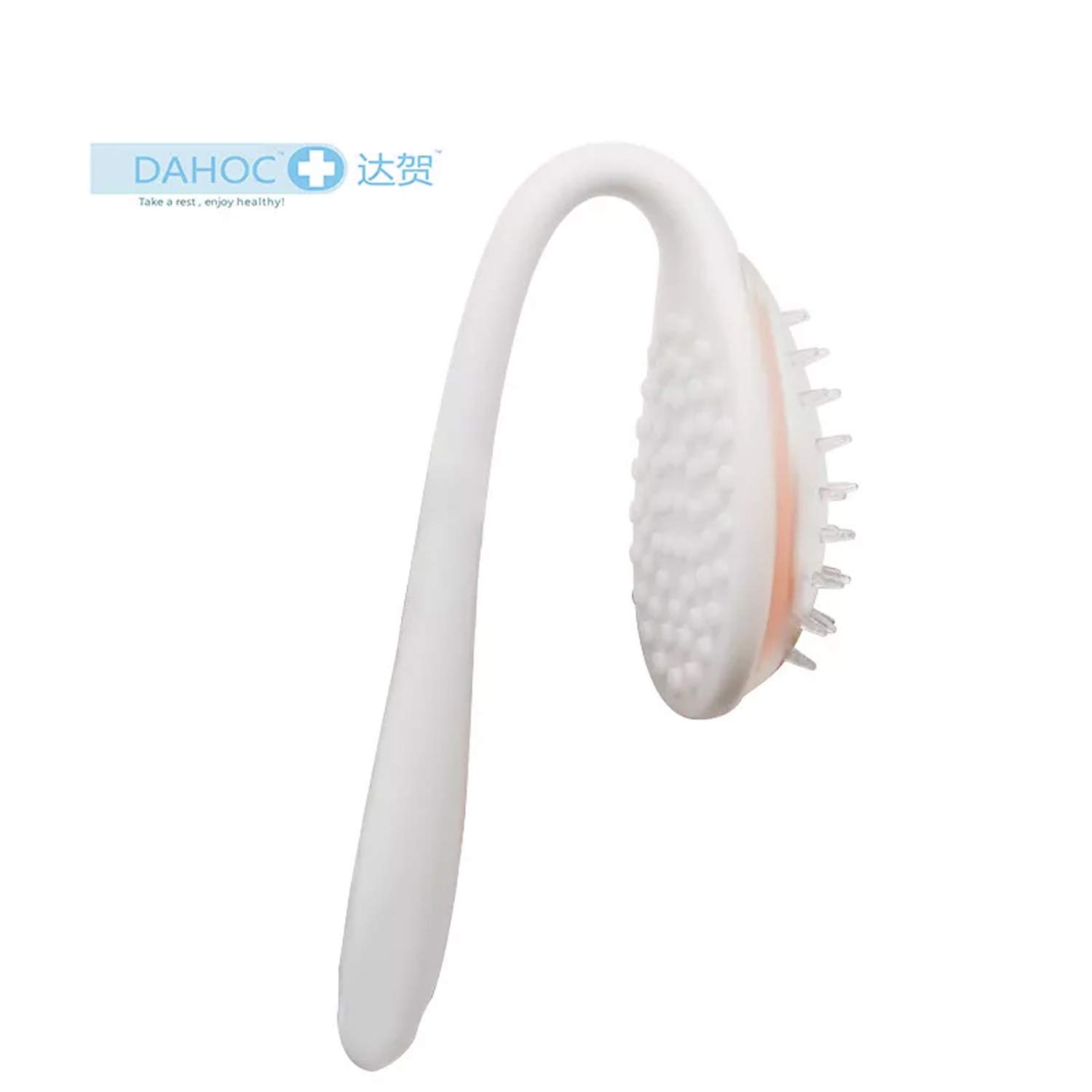 Premium Inaaya Bristle Bath Brush for Gentle Exfoliation & Body Massage - Soft & Luxurious (Multicolor, Pack of 1) - Perfect for Spa, Shower & Skin Care Routine