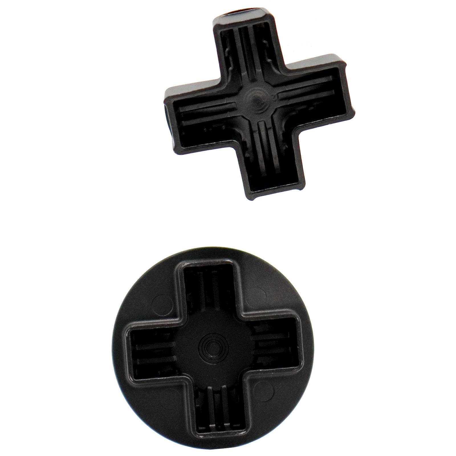2-Pack Metal D-Pad Set for Xbox Elite 2 Controller - Standard & Faceted Replacement (Cross + Concave) - Enhanced Gaming Precision for FPS, Racing & Fighting Games