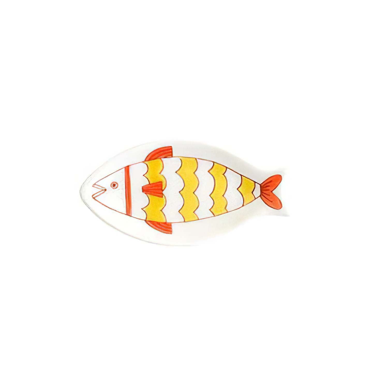 Harekutani Porcelain Small Fish Plate - Handmade Japanese Ceramic Appetizer Dish for Sushi, Desserts & Home Decor