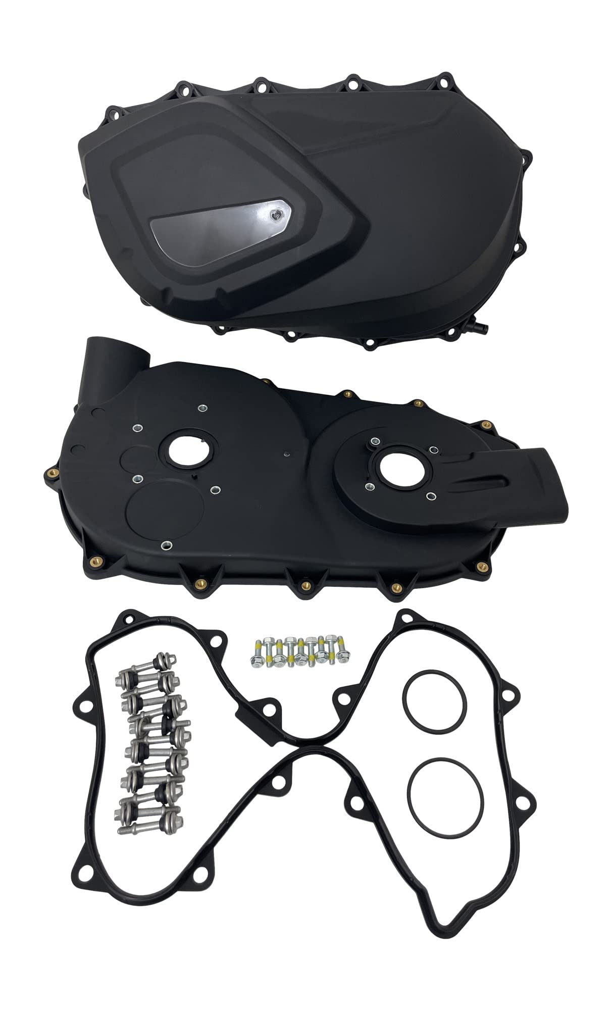 Can Am Outlander Commander Renegade Belt Cover & Clutch Cover Kit (Fits Models 420612304, 420611397) - Durable ATV Replacement Parts for Off-Road Adventures & Trail Riding