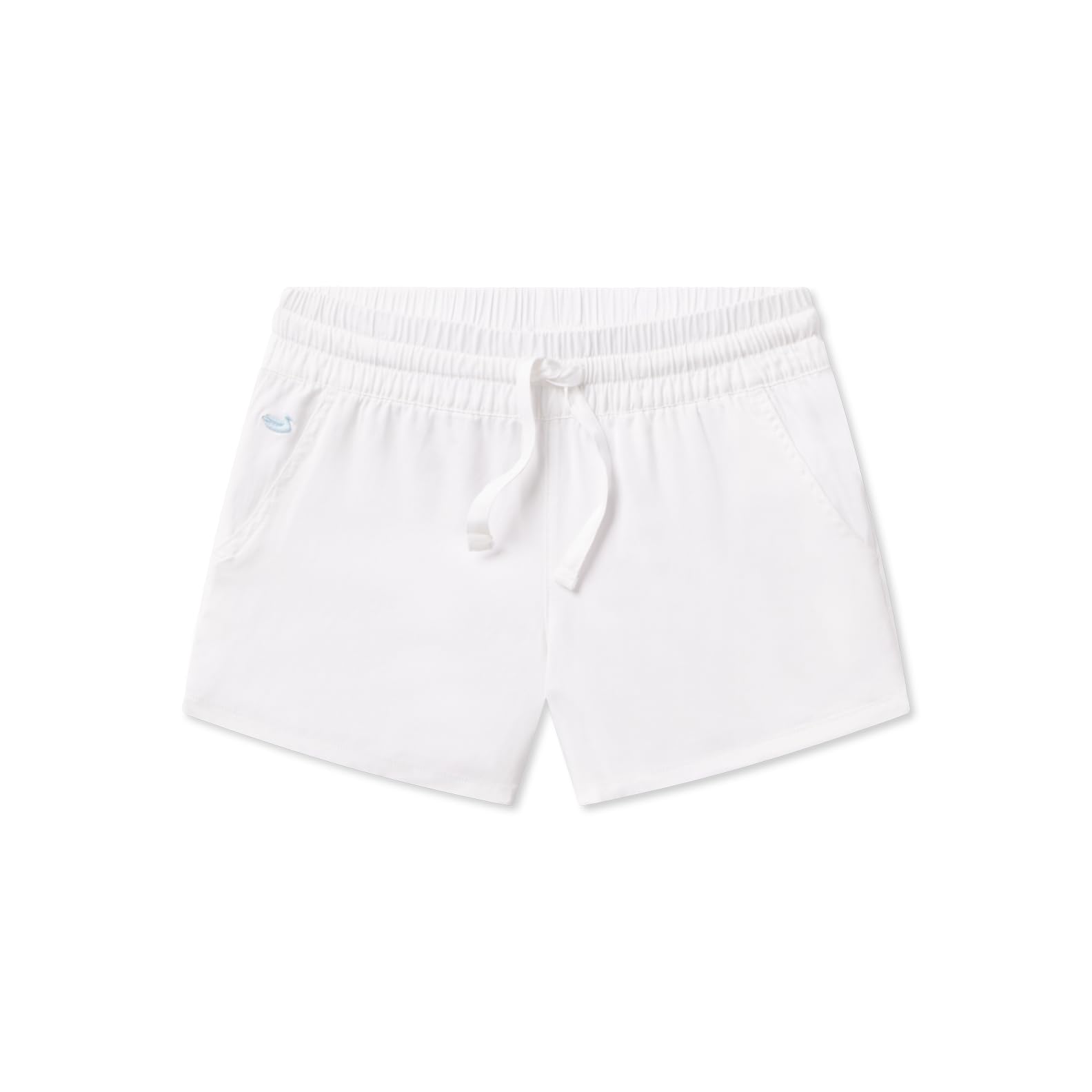 Southern Marsh Rachel Relaxed Fit Women's Shorts - White, X-Large - Casual Summer Wear for Beach, Outdoors & Everyday Comfort