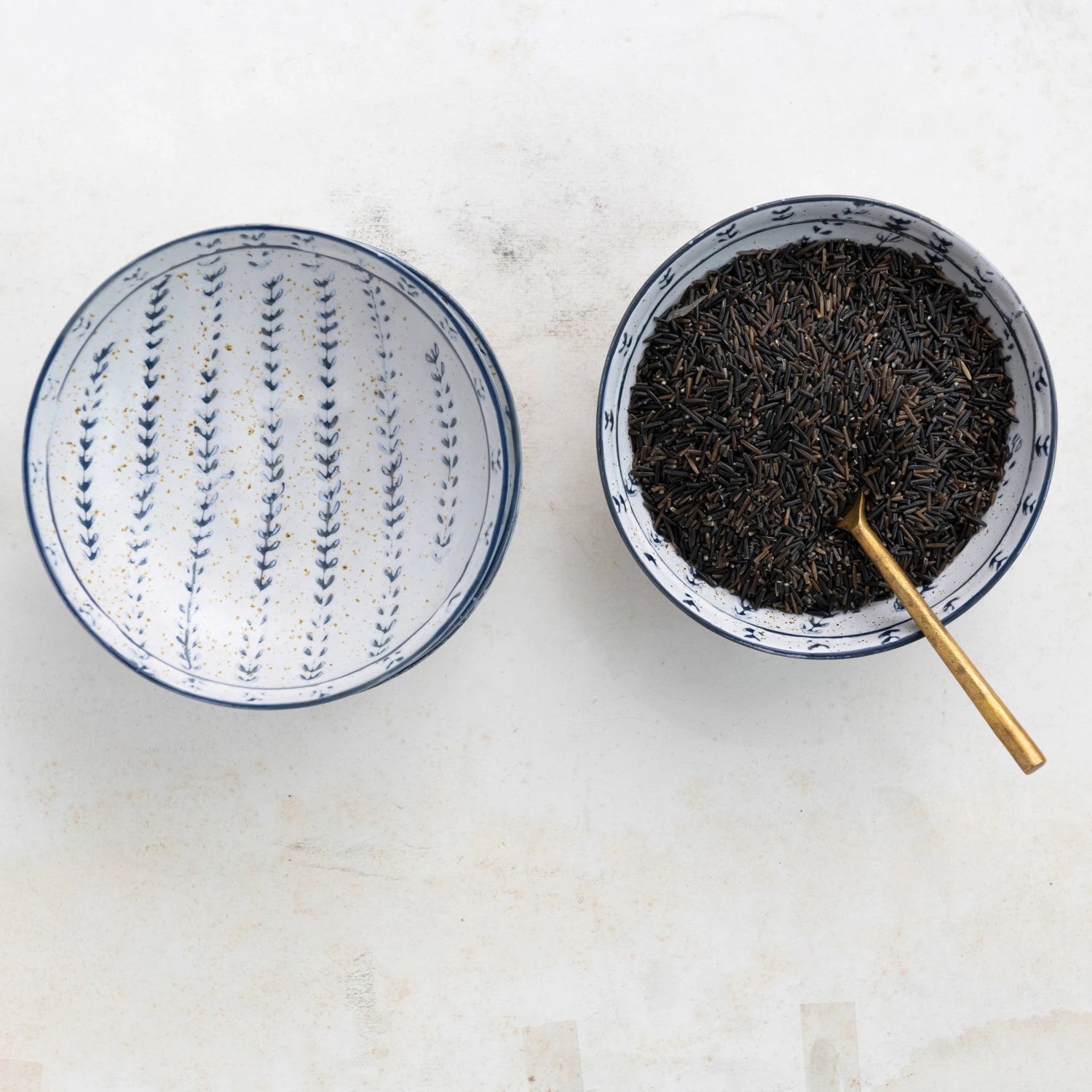 Handcrafted Ceramic Bowl with Unique Blue Debossed Pattern - Perfect for Soups, Salads, and Stylish Home Decor