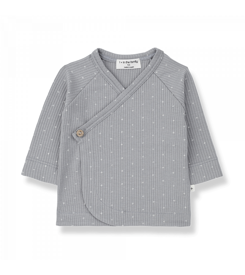 1+ in the Family Smoky Crosses Eddy Crossover Top - Stylish Women's Fashion Blouse for Casual Wear & Date Nights