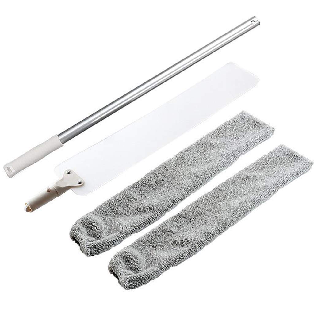 Long Handle Microfiber Dust Brush for Bed, Sofa & Furniture - Soft Bristles for Gentle Cleaning Under Beds & Tight Spaces - Perfect for Home, Office & Pet Hair Removal