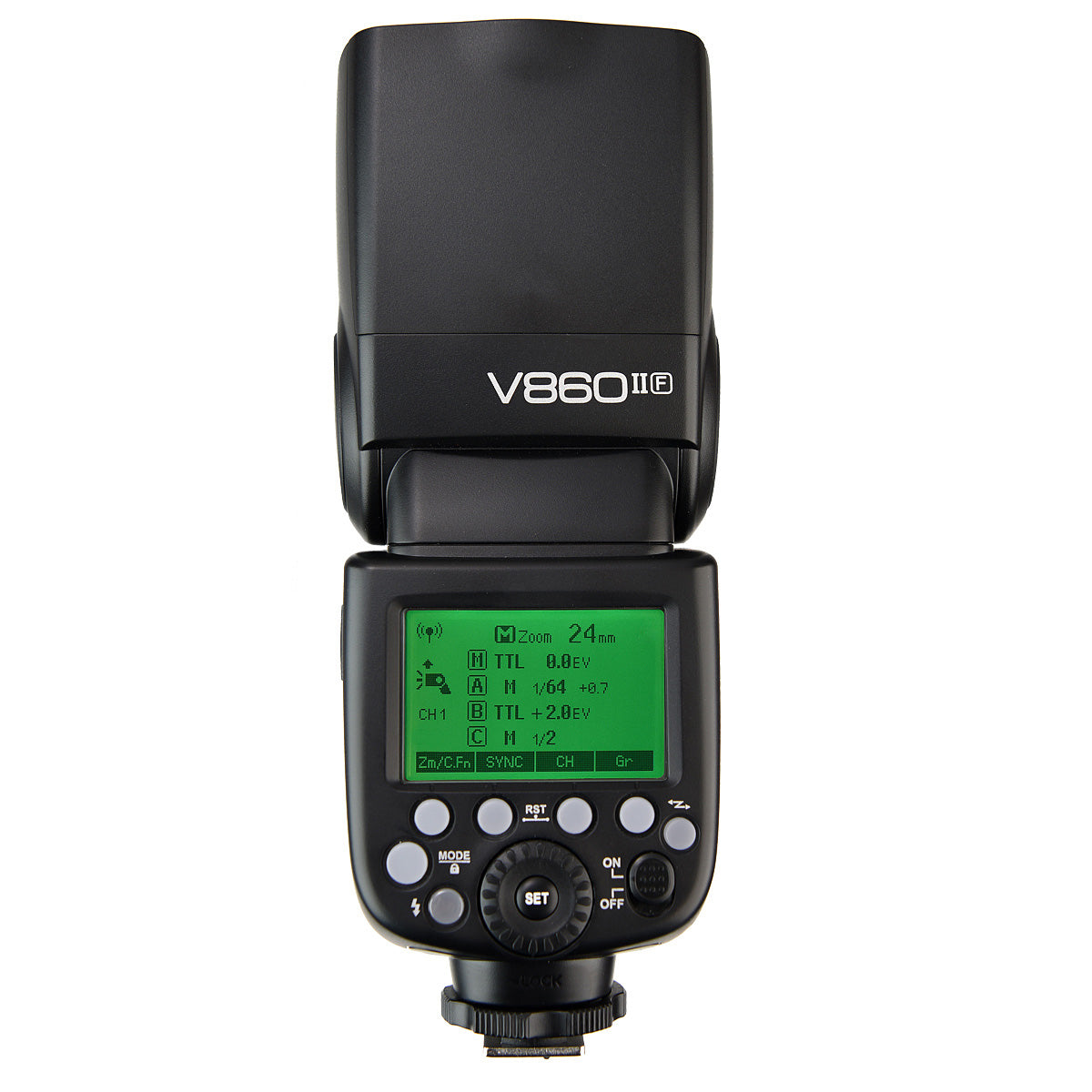 Godox VING V860IIF TTL Lithium-Ion Flash Kit for Fuji Cameras - Professional On-Camera Speedlight for Portrait, Wedding & Event Photography