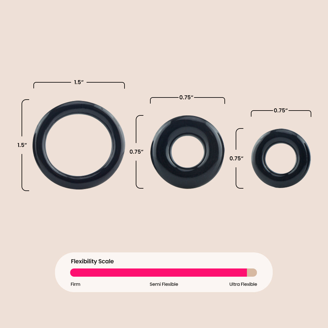 Screaming O Ring O - Premium Silicone Cock Ring for Men - Enhance Pleasure & Performance - Perfect for Couples & Solo Play
