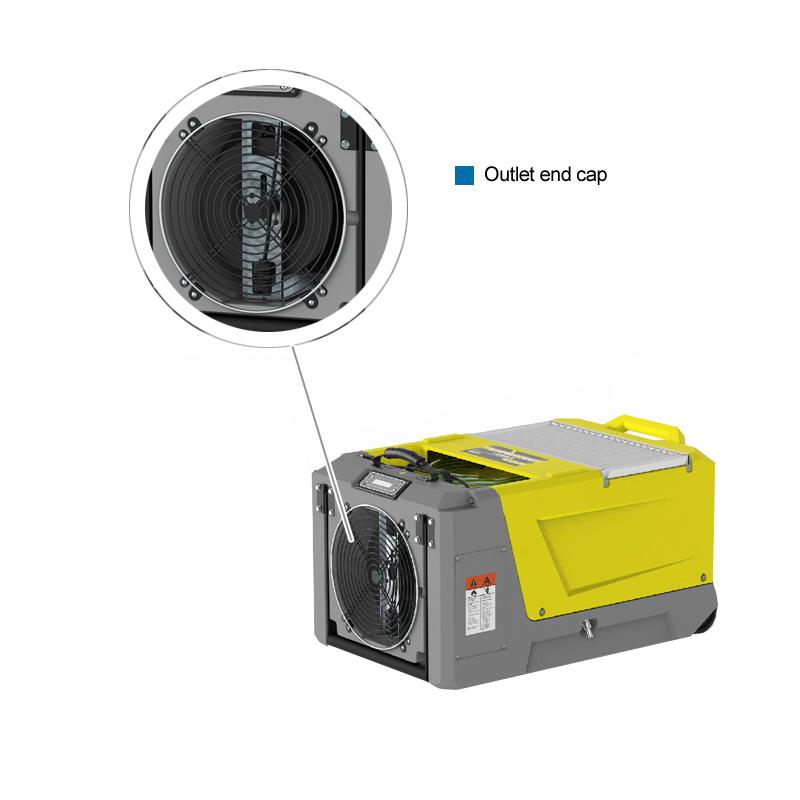 AlorAir Storm SLGR 1600X 160 Pints Commercial Dehumidifier with Auto Defrost - Ideal for Basements, Warehouses & Large Spaces - Energy Efficient Moisture Control Solution