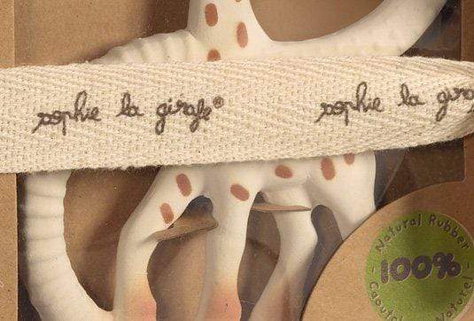 Sophie The Giraffe So Pure Teether - Natural Rubber Baby Teething Toy for Infants & Toddlers - Perfect for Soothing Sore Gums at Home or On The Go