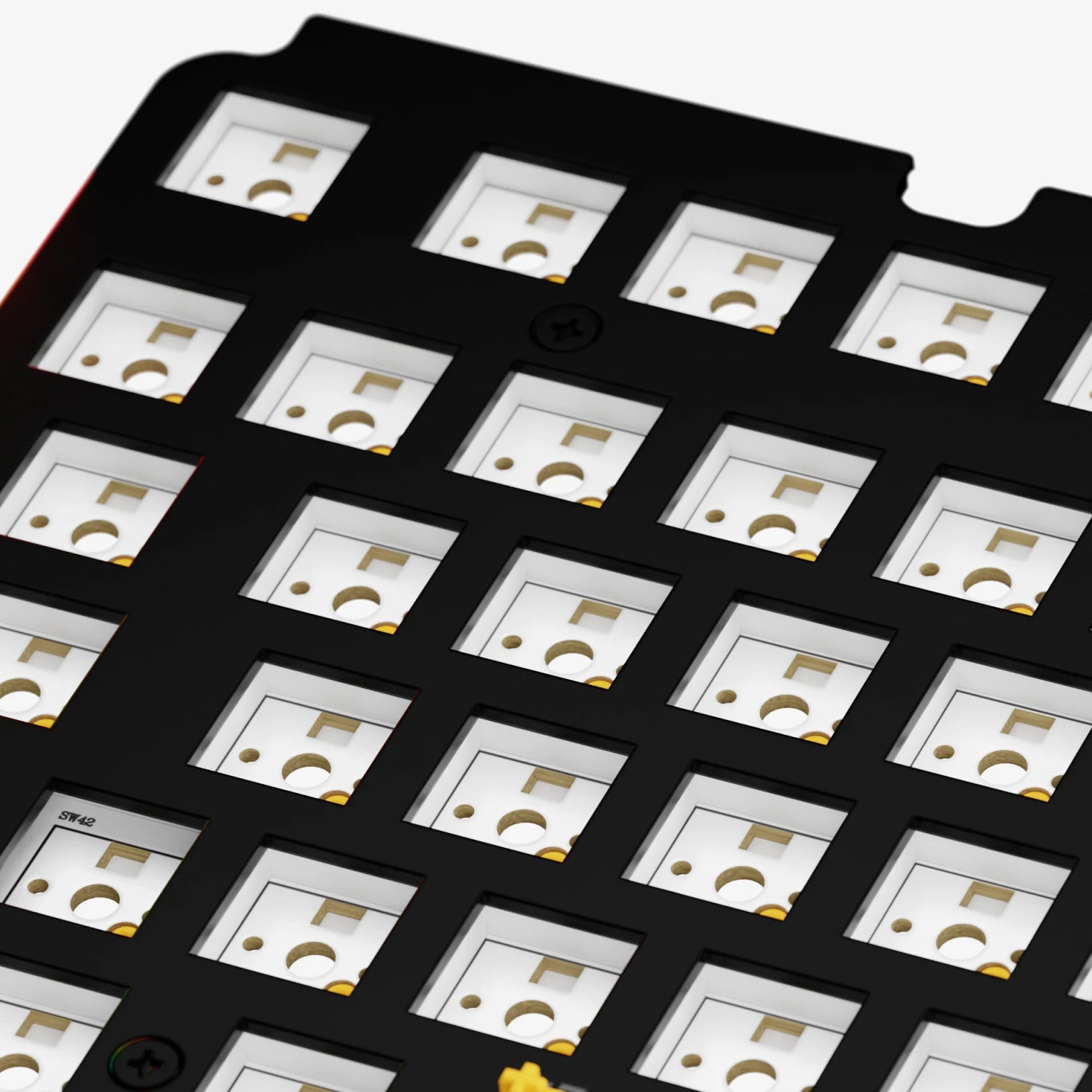 GMMK 3 Mechanical Keyboard Switch Plates - Compatible with GMMK 3 60% 65% 75% Layouts - Aluminum Steel PC Material - Perfect for Gaming Typing & Custom Keyboard Builds