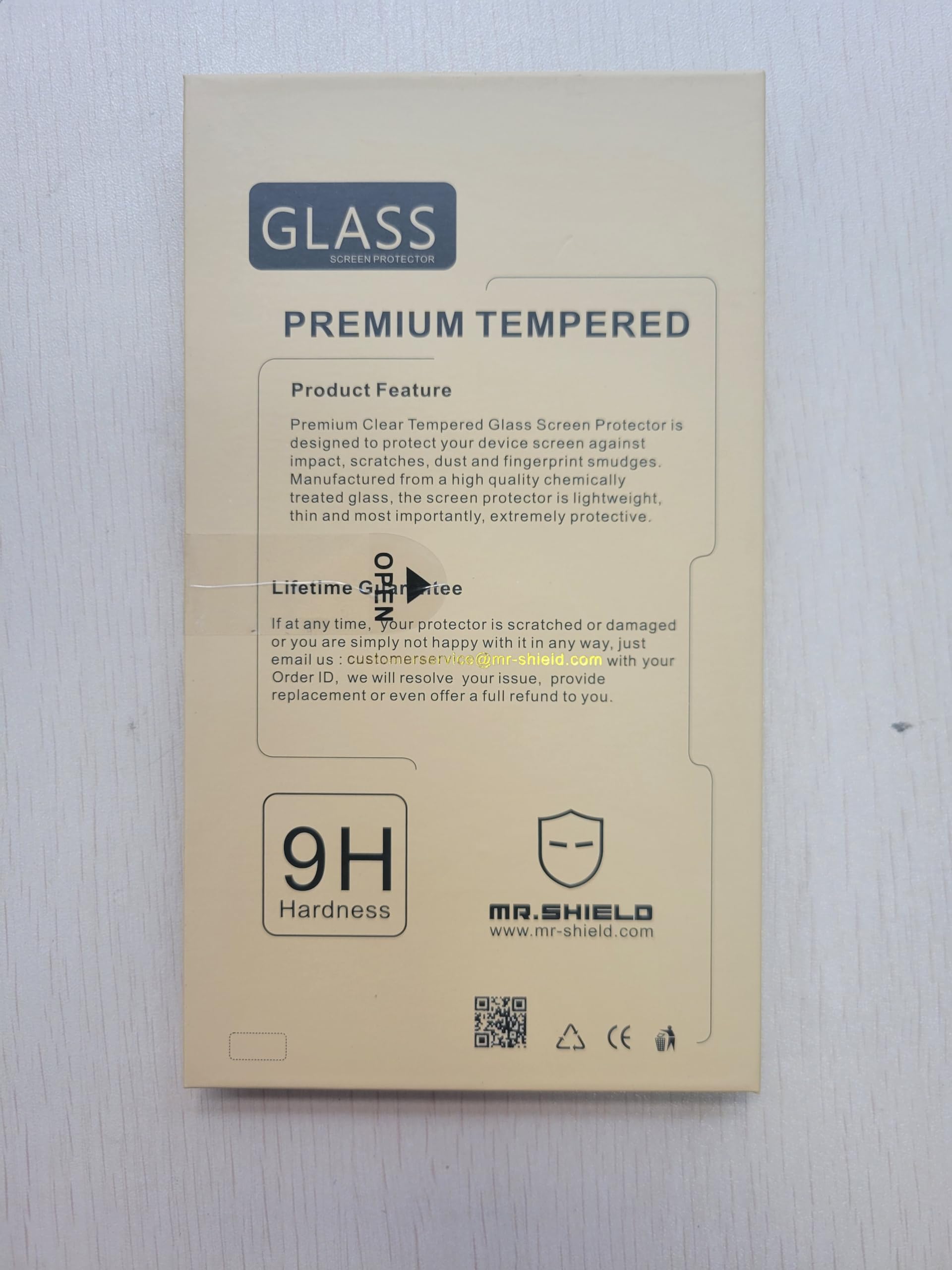 Mr.Shield Tempered Glass Screen Protector for Nintendo Switch OLED - 9H Hardness, Anti-Scratch, Bubble-Free (3-Pack) - Perfect for Gaming Protection and Travel Use