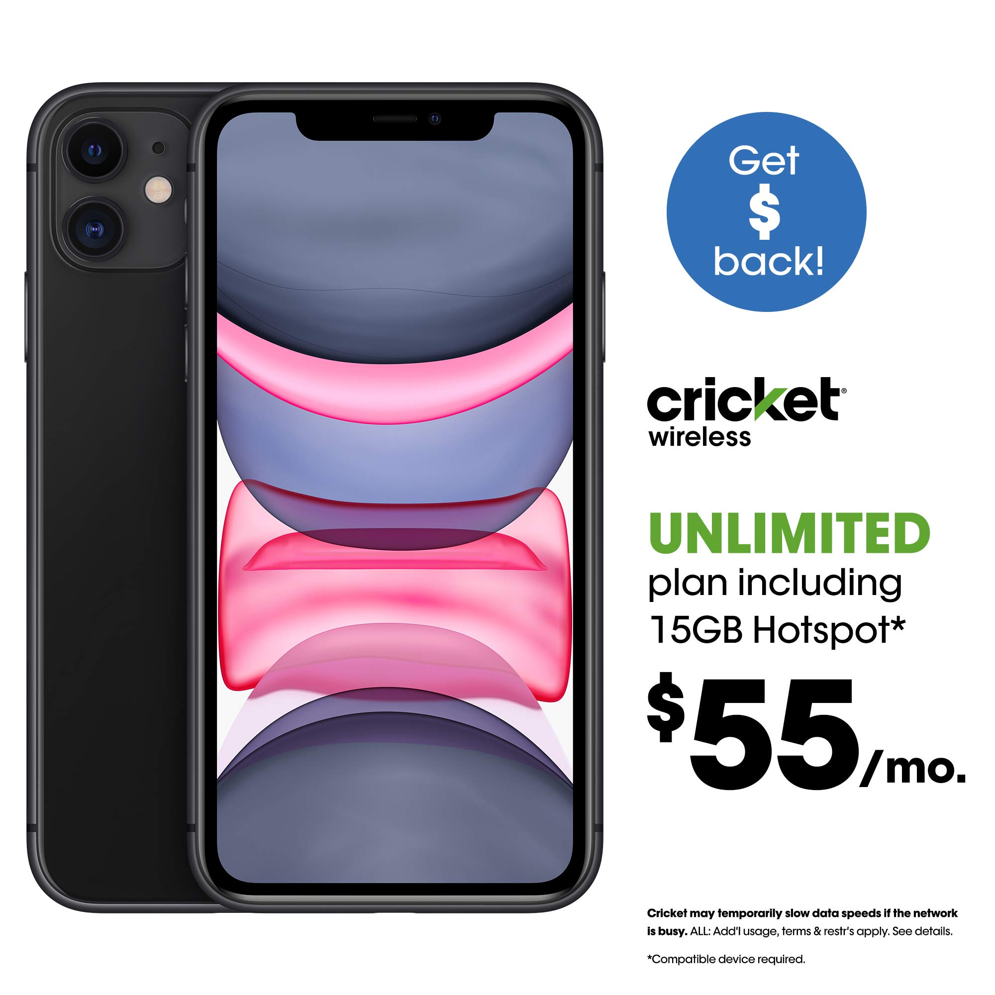 Apple iPhone 11 Pro 256GB Gold Unlocked Smartphone - Compatible with Cricket Wireless & Major US Carriers | Premium Camera, Long Battery Life for Photography, Streaming & Gaming