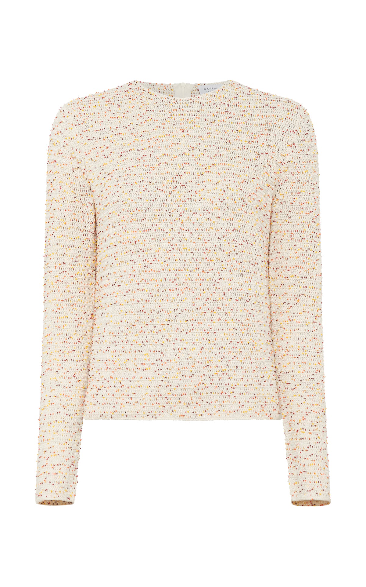 Galene Knit Sweater Women's Ivory Multi Beaded Cashmere Pullover - Cozy Winter Fashion for Office & Date Night