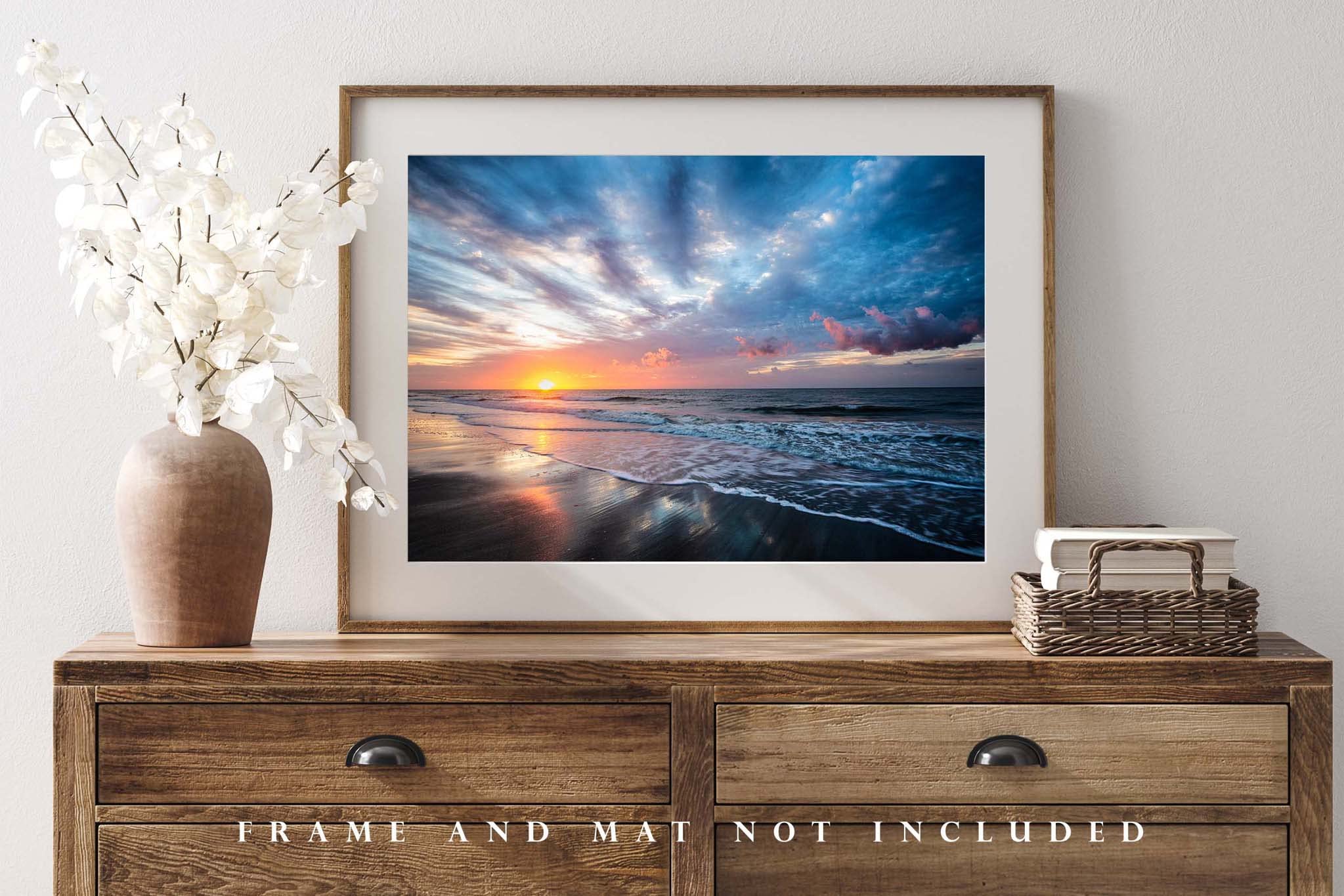 Scenic Sunrise Over Beach at Hilton Head Island - Coastal Photography Print (20