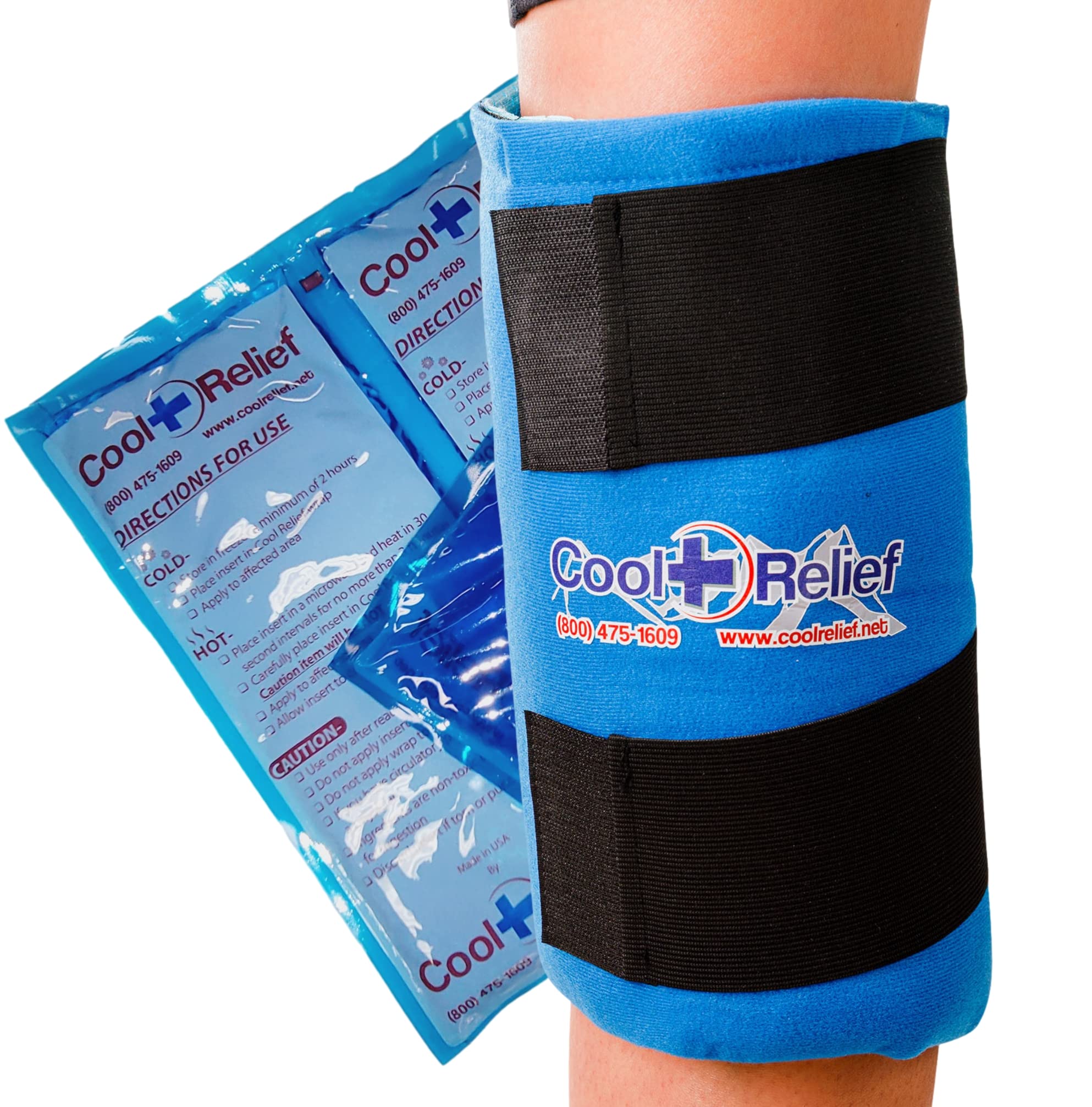 Reusable Knee Ice Wrap with Compression (11” x 12”) - Flexible Cold Therapy Pack for Injuries, Joint Pain Relief & Faster Recovery - Perfect for Post-Workout, Arthritis, Surgery Recovery & Sports Injuries