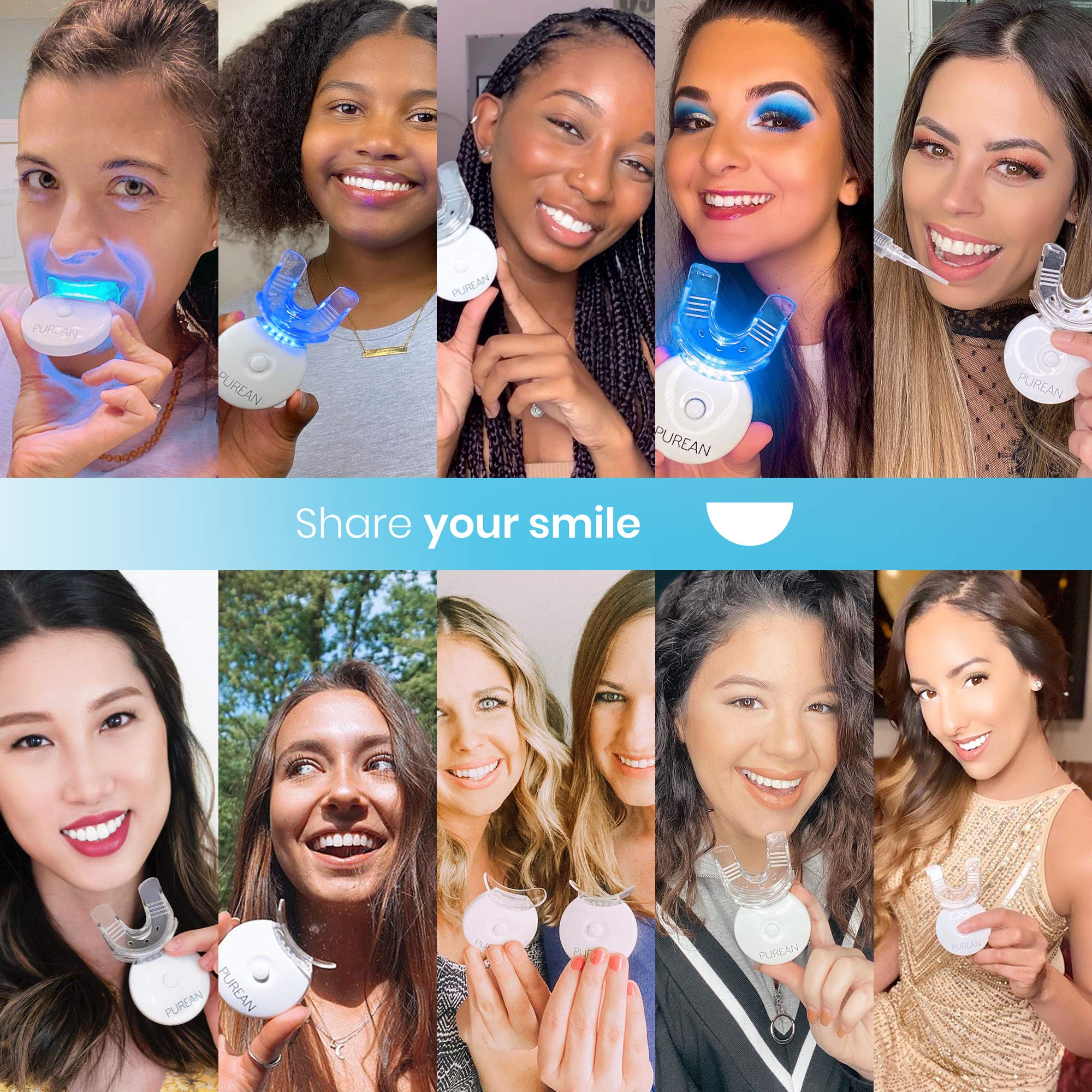 Professional Teeth Whitening Kit with LED Light – 2 Syringes of 5ml 35% Carbamide Peroxide Whitening Gel – Includes Mouth Tray for At-Home Use – Brighten & Whiten Teeth for a Confident Smile (Perfect for Weddings, Job Interviews & Special Occasions)