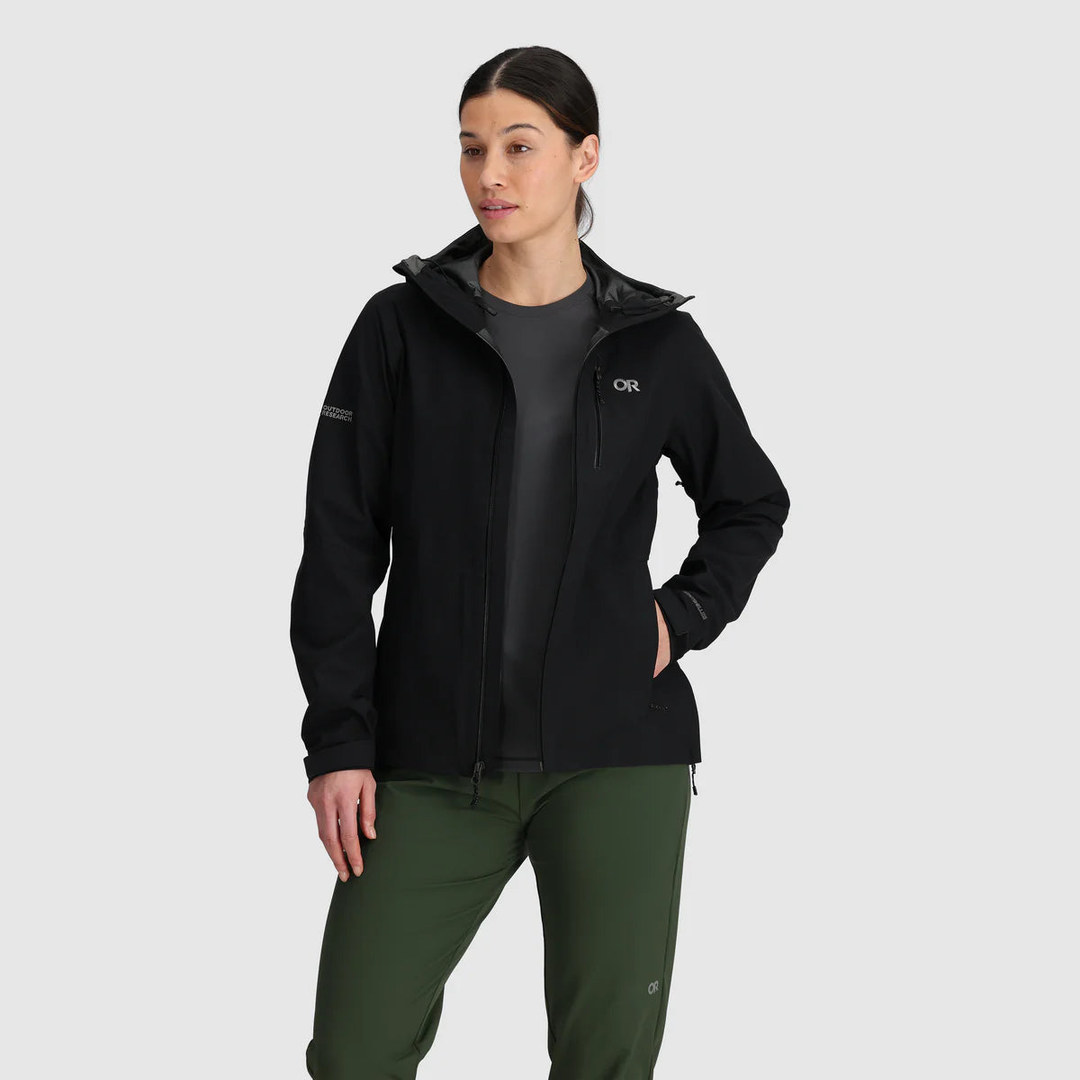 Aspire 3L Waterproof Jacket for Women - Lightweight Windproof Raincoat with Hood - Perfect for Hiking, Camping & Outdoor Adventures