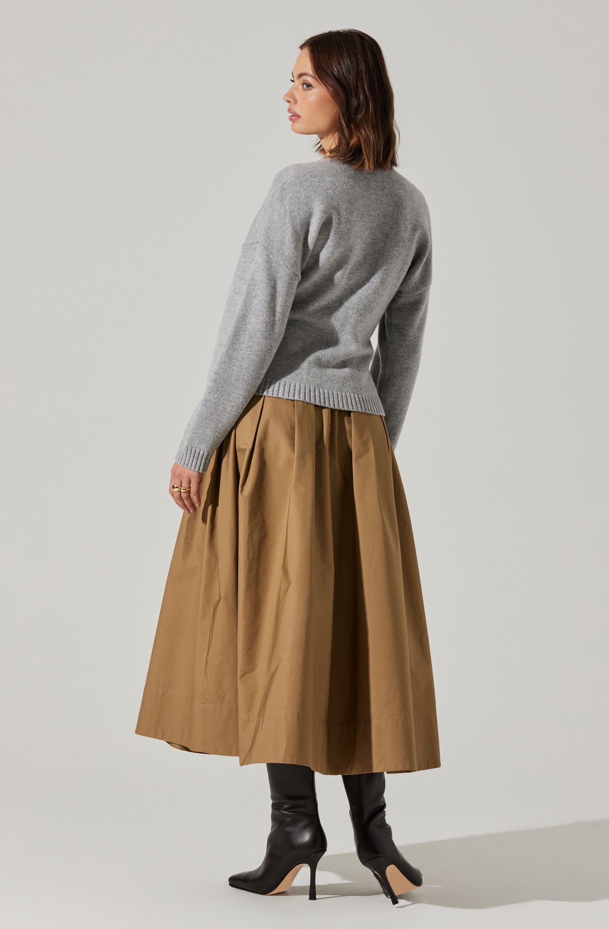 Saffi V Neck Cardigan for Women - Soft Lightweight Knit Sweater | Perfect for Office, Date Night & Fall Layering