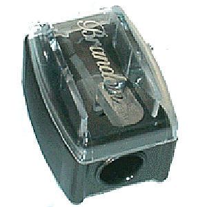BRANDON Premium Jumbo Pencil Sharpener with Cover - Perfect for School, Office & Art Supplies - Durable & Portable for On-the-Go Use
