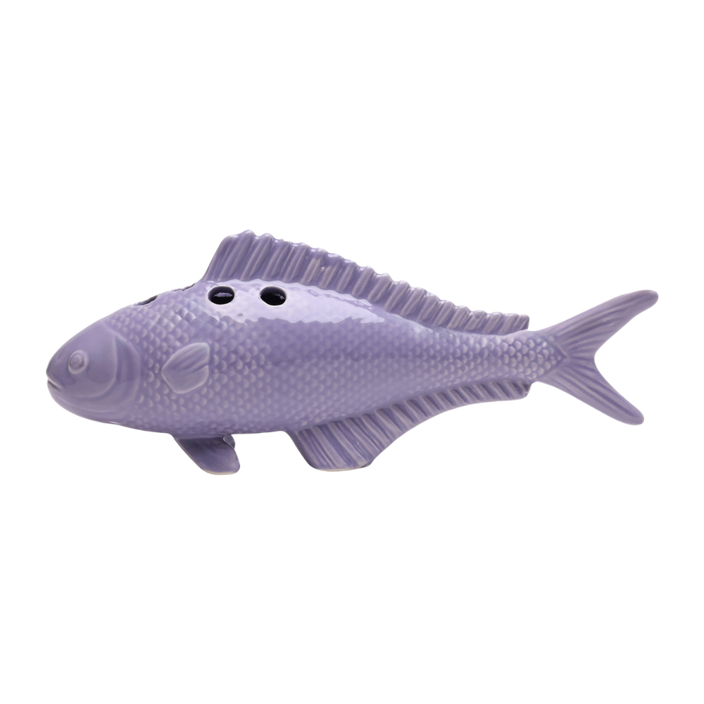 Handcrafted Ceramic Carp Flower Vase - Unique Home Decor for Living Room, Office & Wedding Centerpieces