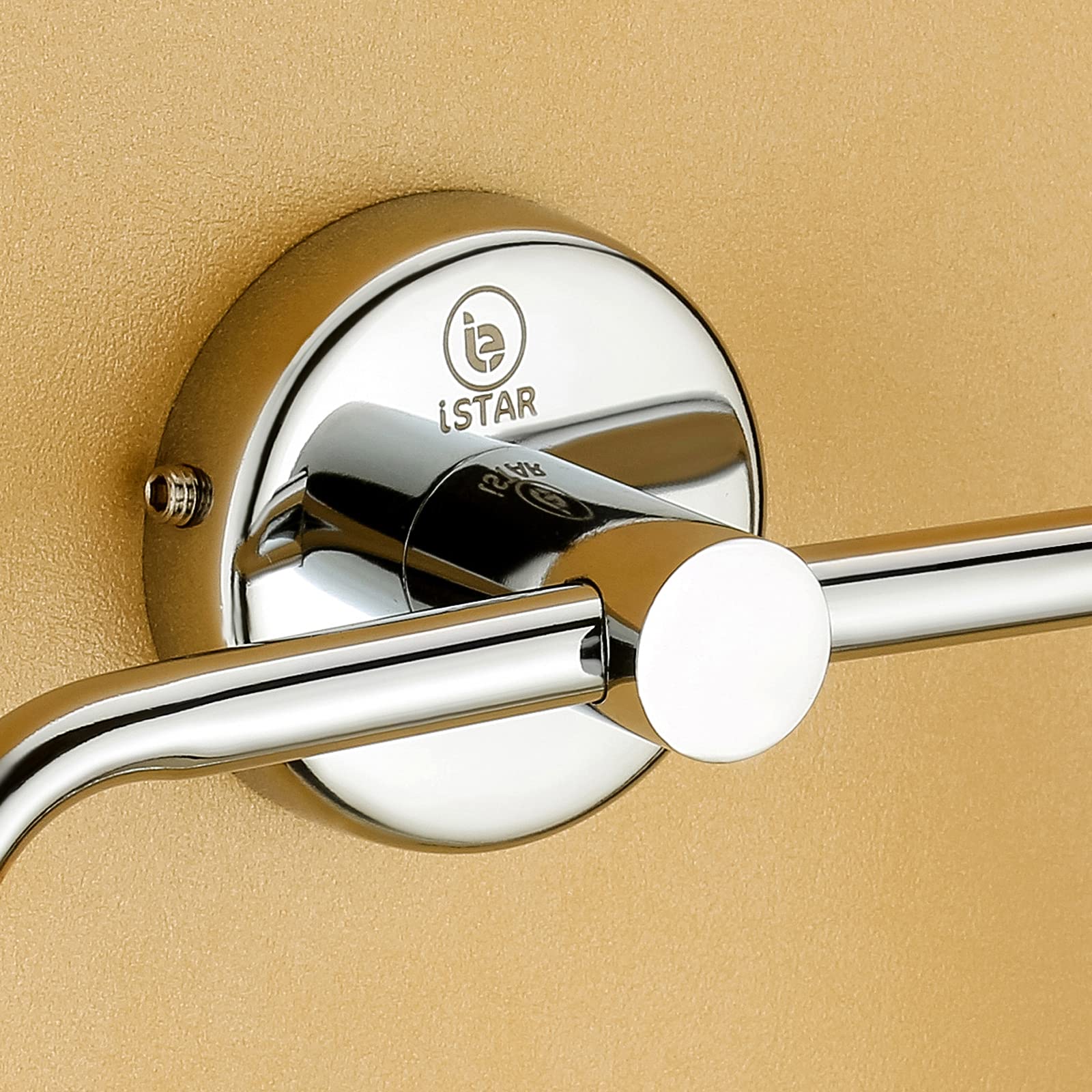 Stainless Steel Towel Ring & Napkin Holder - Chrome Finish Bathroom Towel Stand for Kitchen, Dining, and Bathroom Decor (1 Pack) - Perfect for Home, Hotel, and Restaurant Use