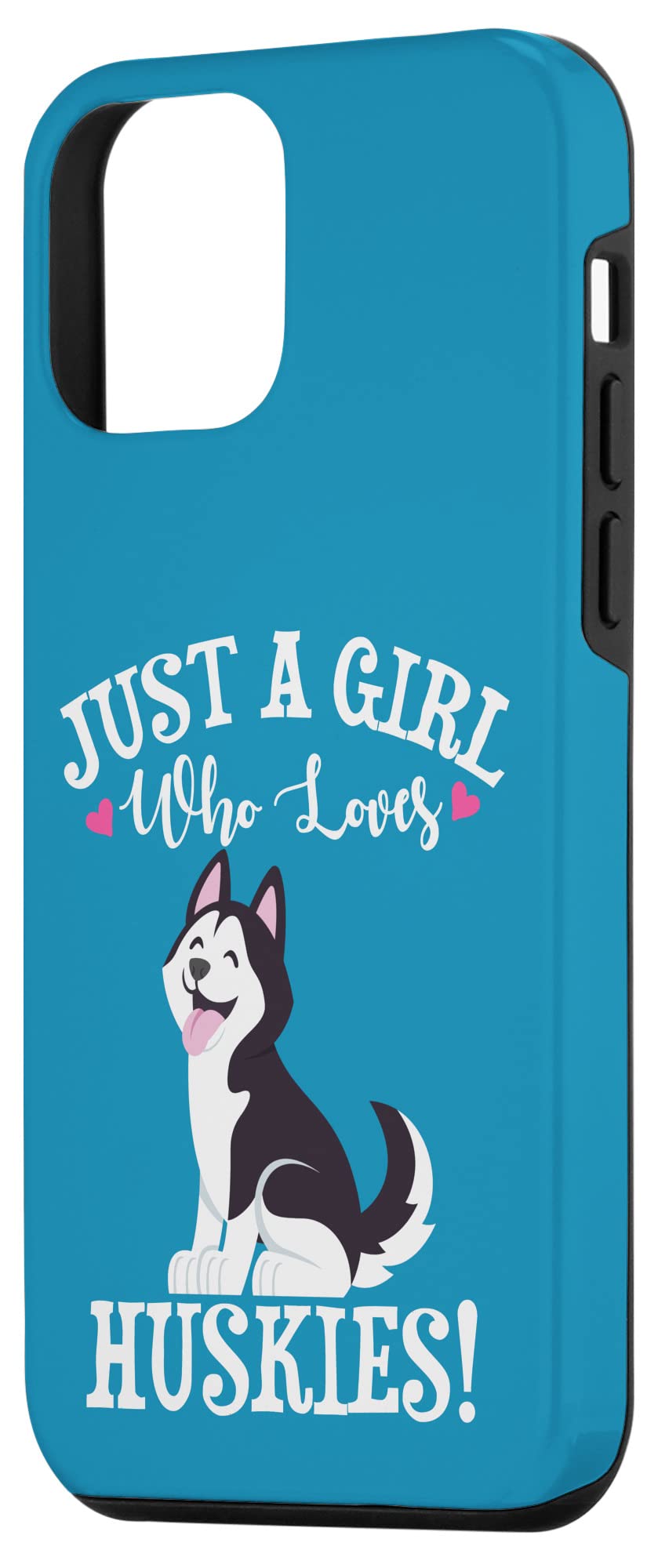 iPhone 12 Mini Case - Cute Siberian Husky Design for Dog Lovers | Durable Protective Cover for Everyday Use & Outdoor Activities