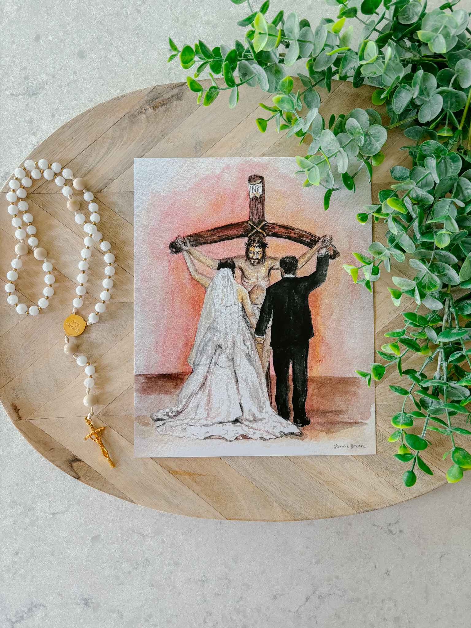 Love Sacrifice Print - Romantic Wall Art Decor for Home, Bedroom & Office - Perfect for Valentine's Day & Anniversary Gifts