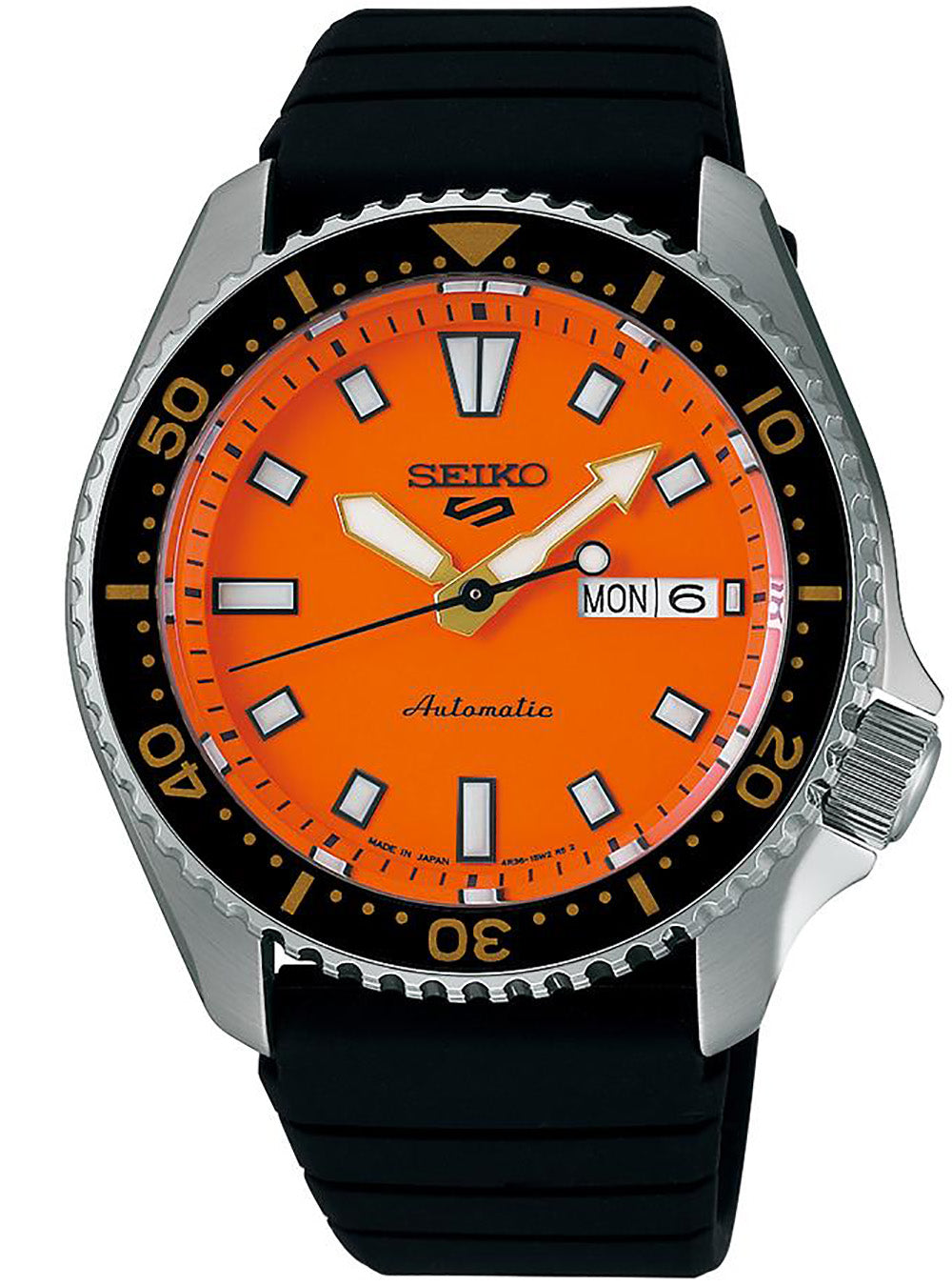 SEIKO 5 Sports Automatic Watch SKX Series - Japan Made JDM Timepiece for Men, Diver's Watch with Day/Date Display - Perfect for Swimming, Diving & Everyday Wear