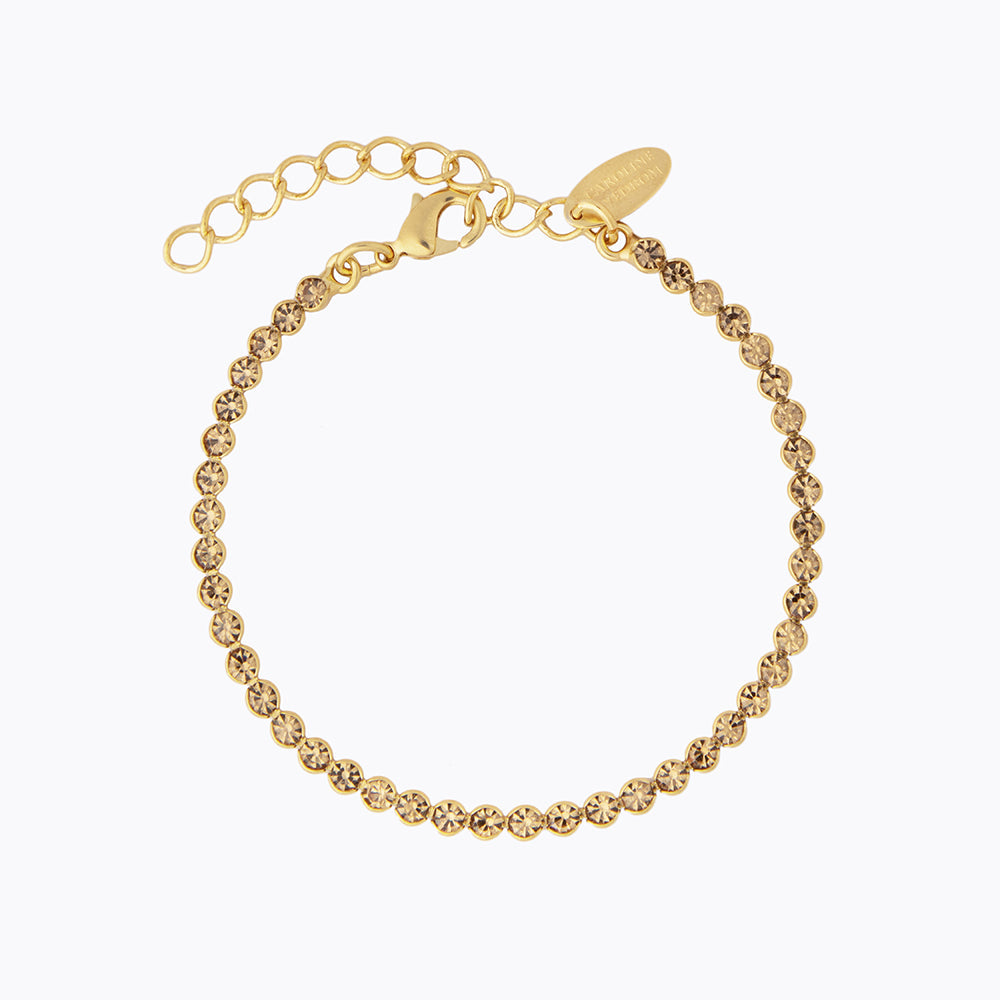 Stylish Siri Bracelet with Genuine Light Colorado Topaz Gemstone - Perfect for Casual Wear, Parties & Gifts
